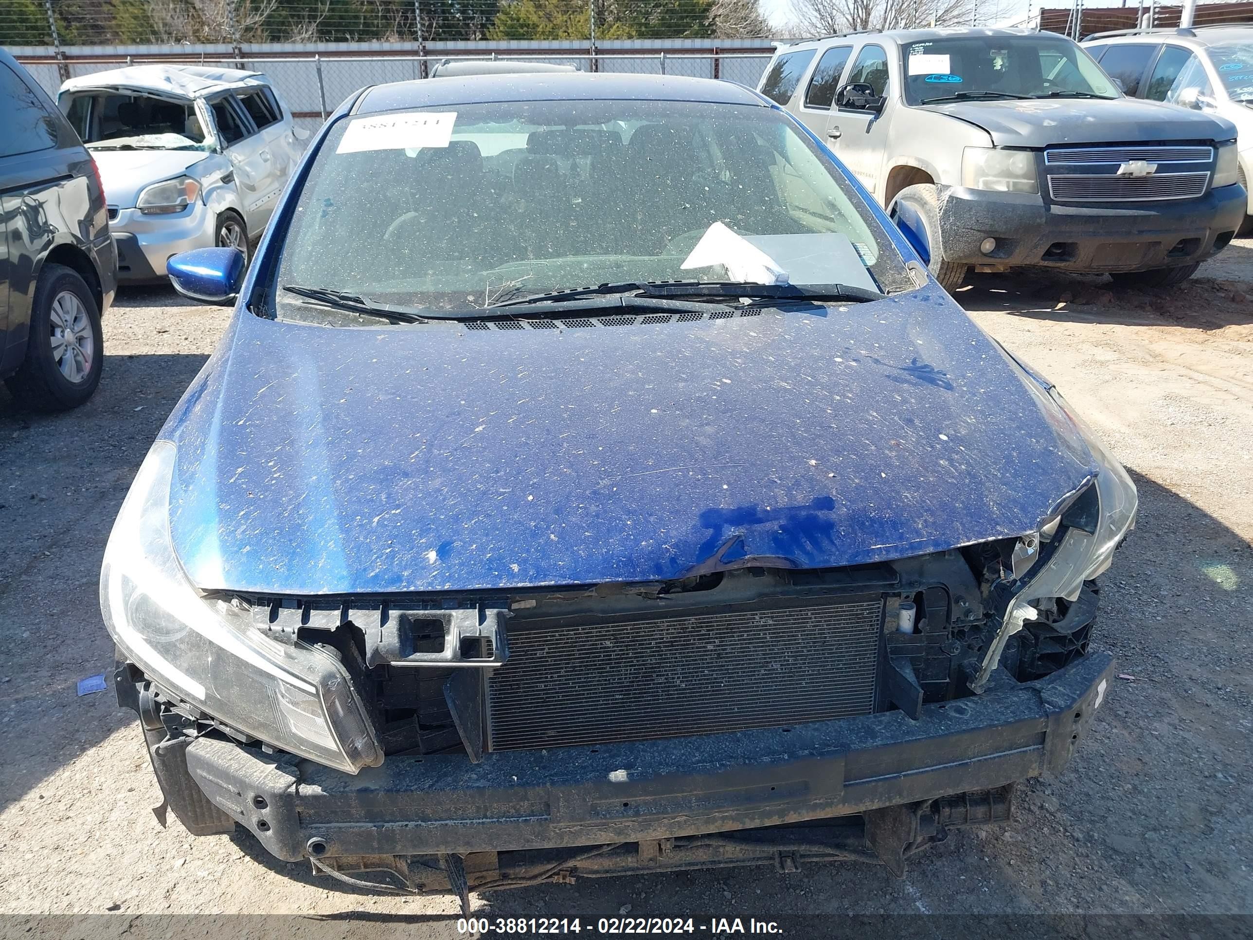 2018 Kia Forte VIN 3KPFL4A74JE164283 IAAI salvage auction — Front & Rear, Salvage (Oklahoma), sold $1,300 on 2026-07-01 (photo 6)