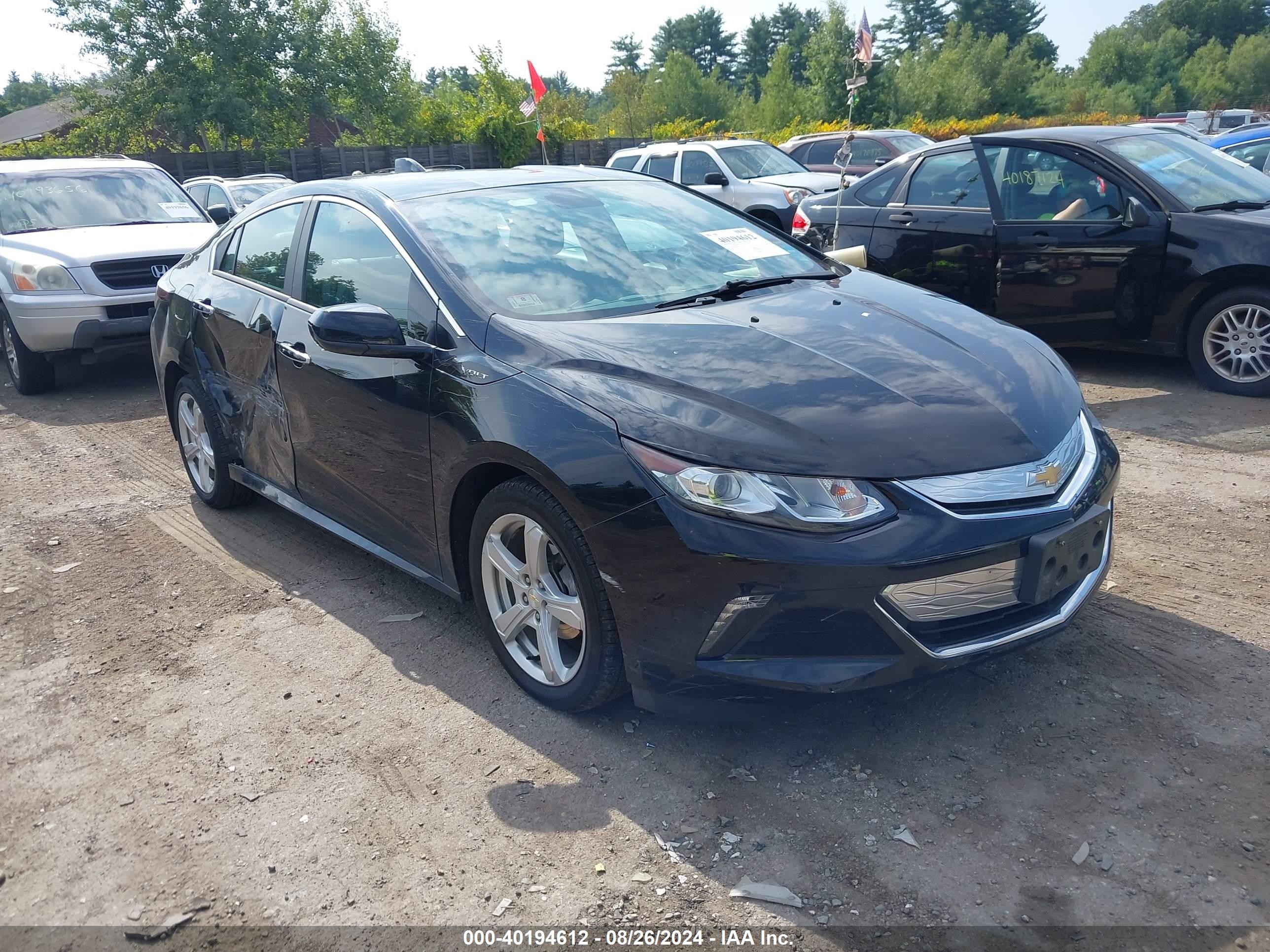 2018 Chevrolet Volt VIN 1G1RA6S57JU131719 — IAAI salvage auction photo