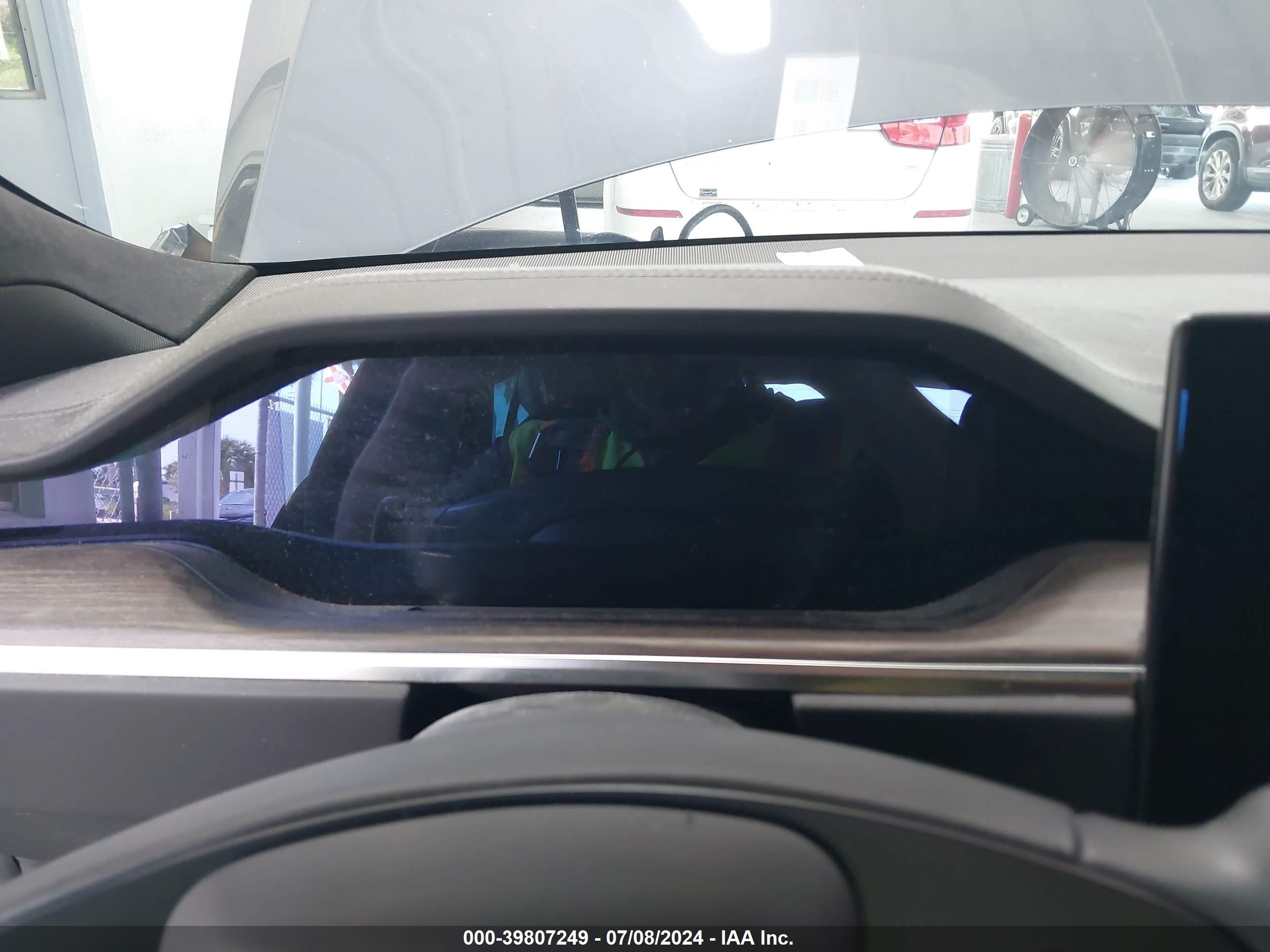 2021 Tesla Model s VIN 5YJSA1E57MF430387 IAAI salvage auction — Front End, Rebuildable (Florida), sold $11,500 on 2026-09-14 (photo 7)