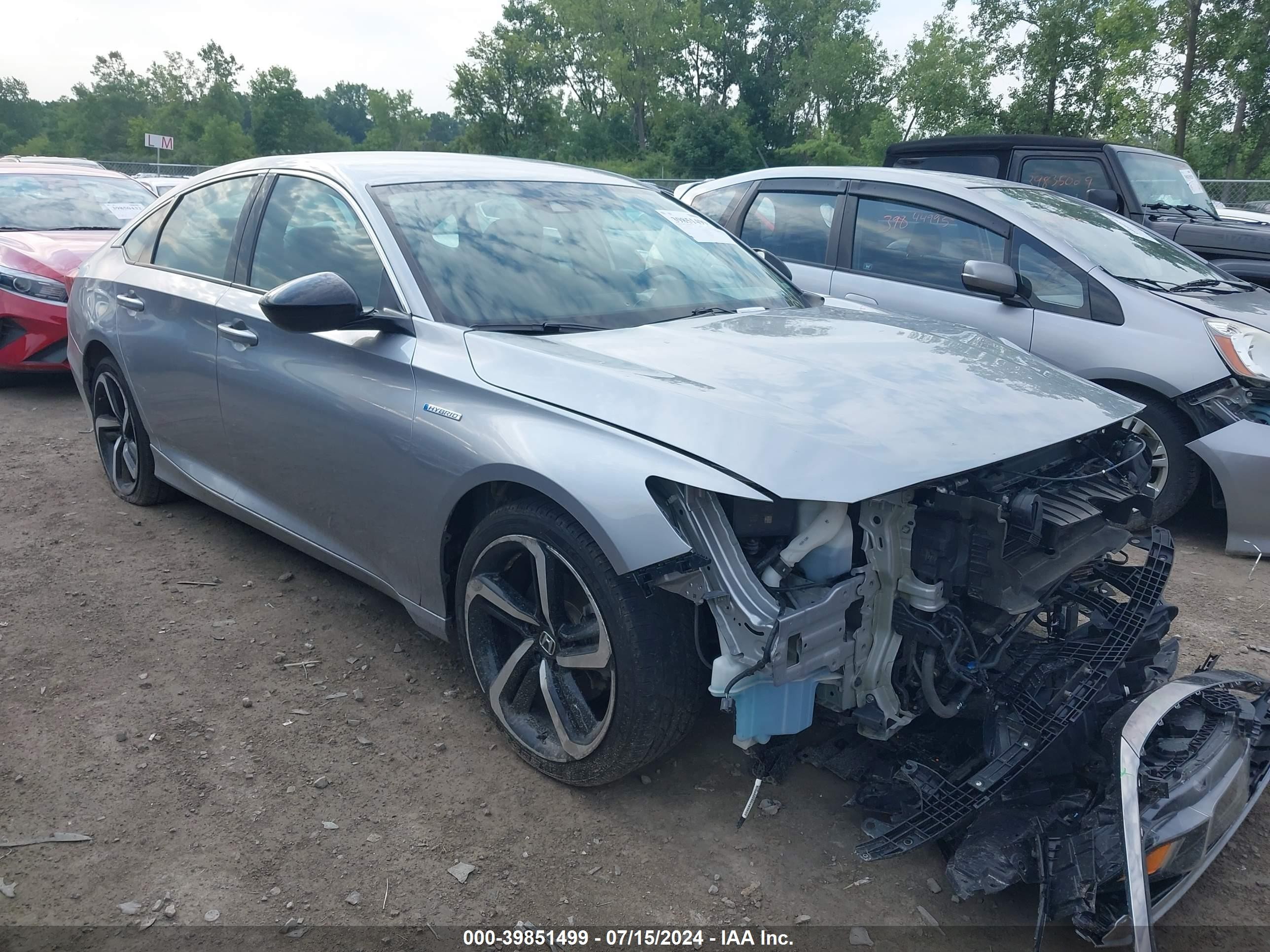 2022 Honda Accord VIN 1HGCV3F20NA027792 — IAAI salvage auction photo