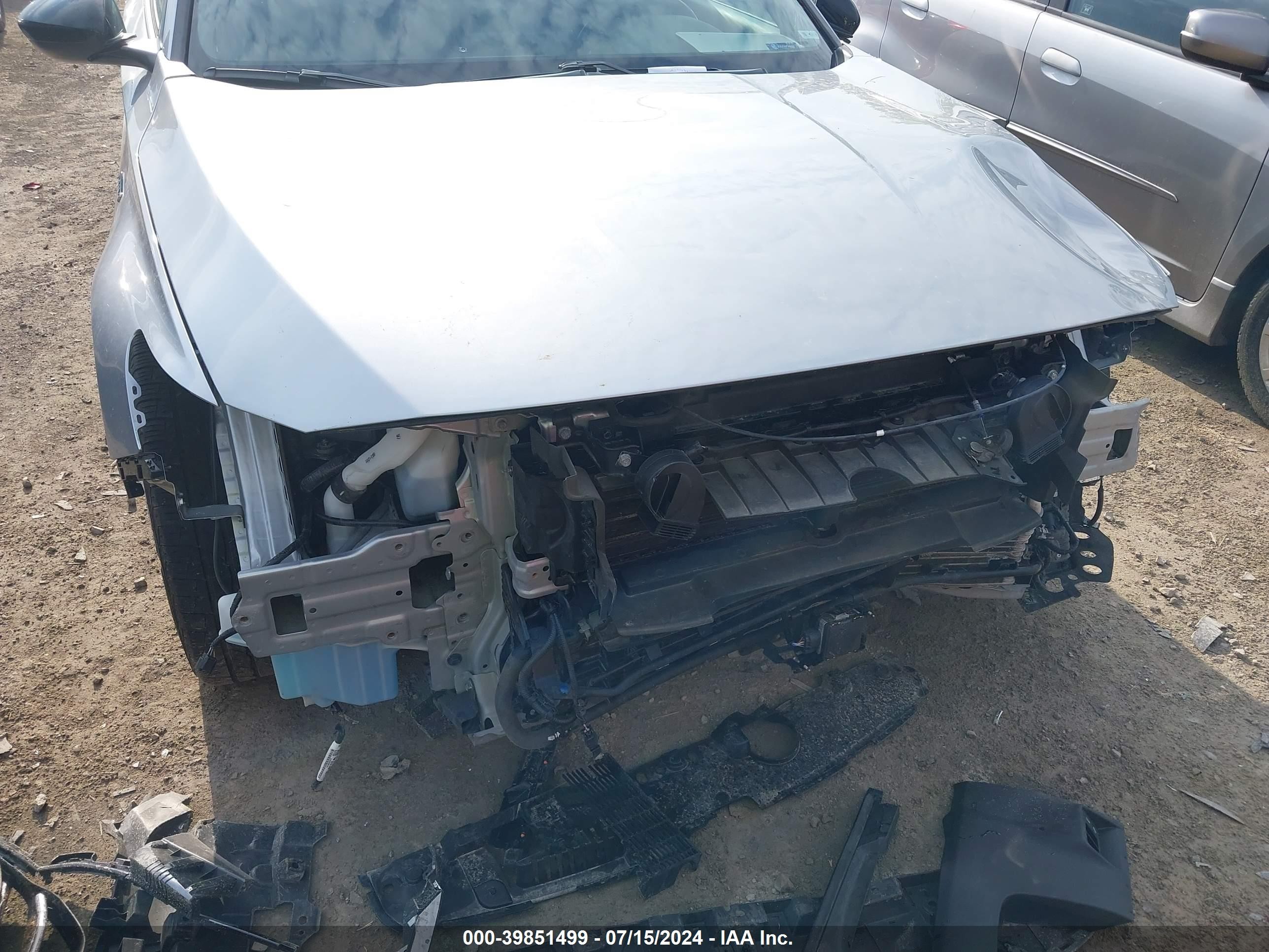 2022 Honda Accord VIN 1HGCV3F20NA027792 IAAI salvage auction — Front End, Salvage (Ohio), sold $4,450 on 2026-07-07 (photo 6)