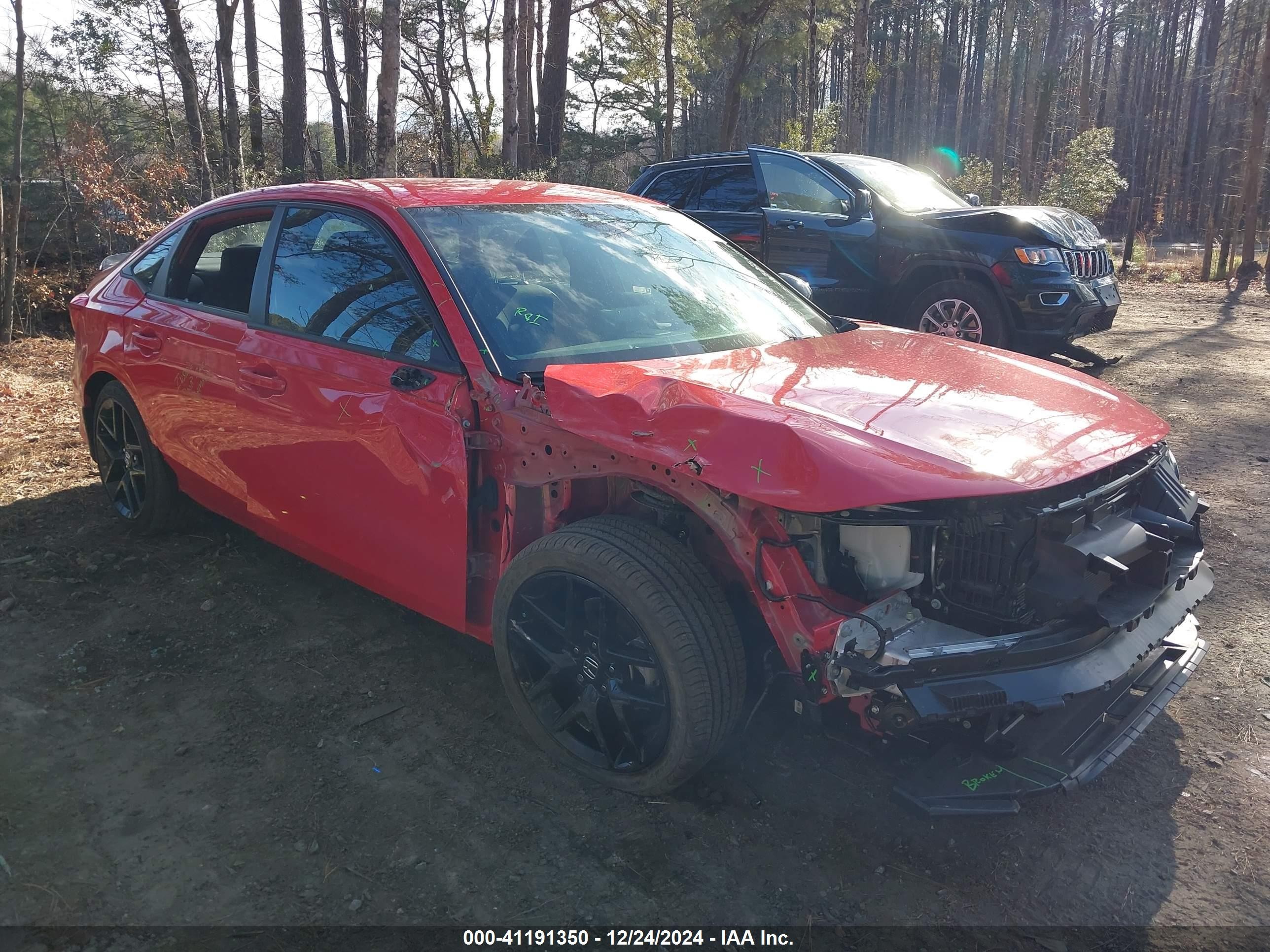 2024 Honda Civic VIN 2HGFE2F57RH515694 — IAAI salvage auction photo