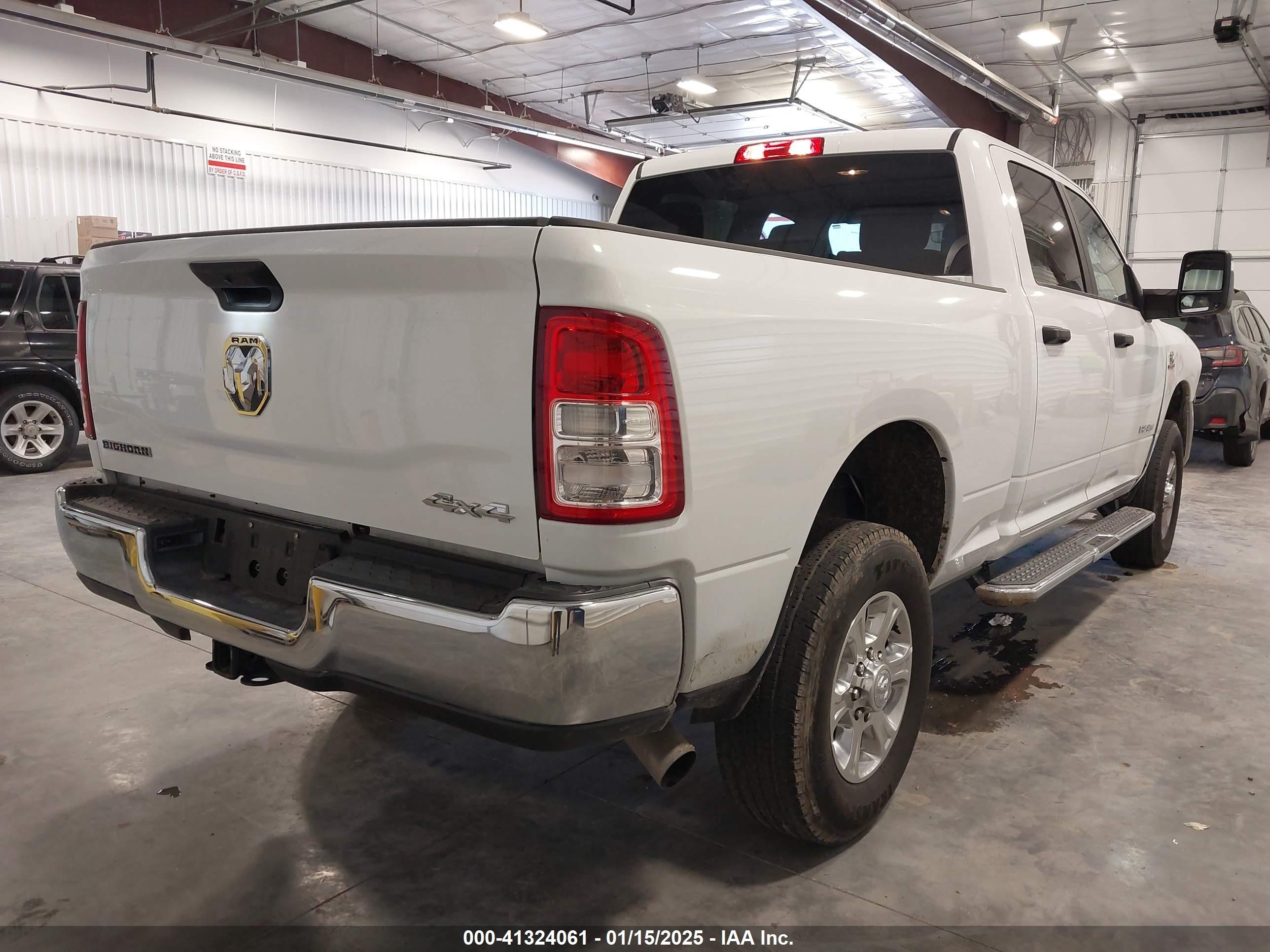 2024 Ram 2500 VIN 3C6UR5DL9RG340353 IAAI salvage auction — Front End, Enterprise Vehicles Clear Only (Colorado), sold $31,250 on 2026-08-13 (photo 4)