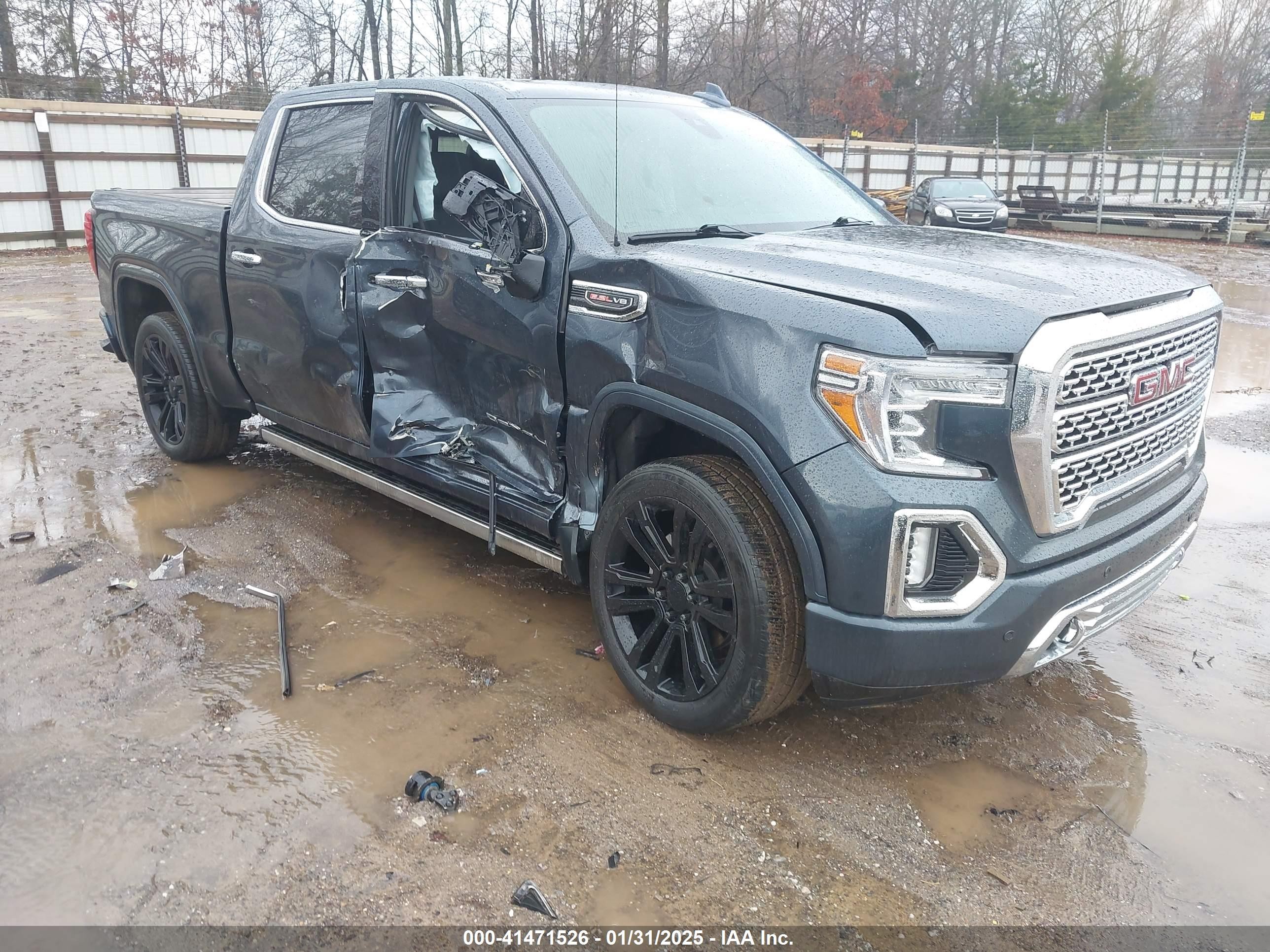 2022 GMC Sierra 1500 Limited VIN 1GTU9FEL9NZ219975 — IAAI salvage auction photo