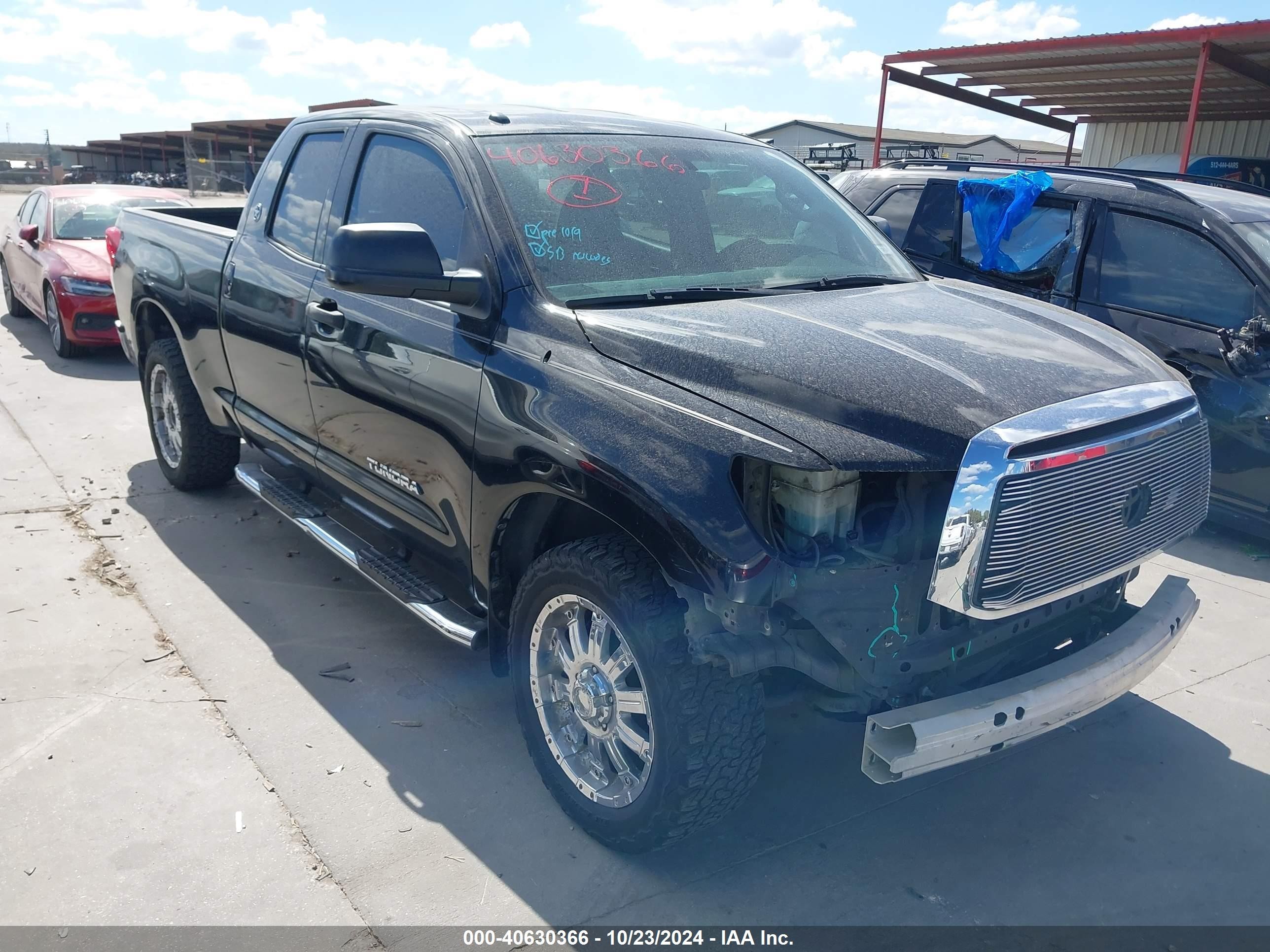 2012 Toyota Tundra VIN 5TFRM5F1XCX040610 IAAI salvage auction — Front End, Original (Texas), sold $8,250 on 2024-12-10 (photo 1)