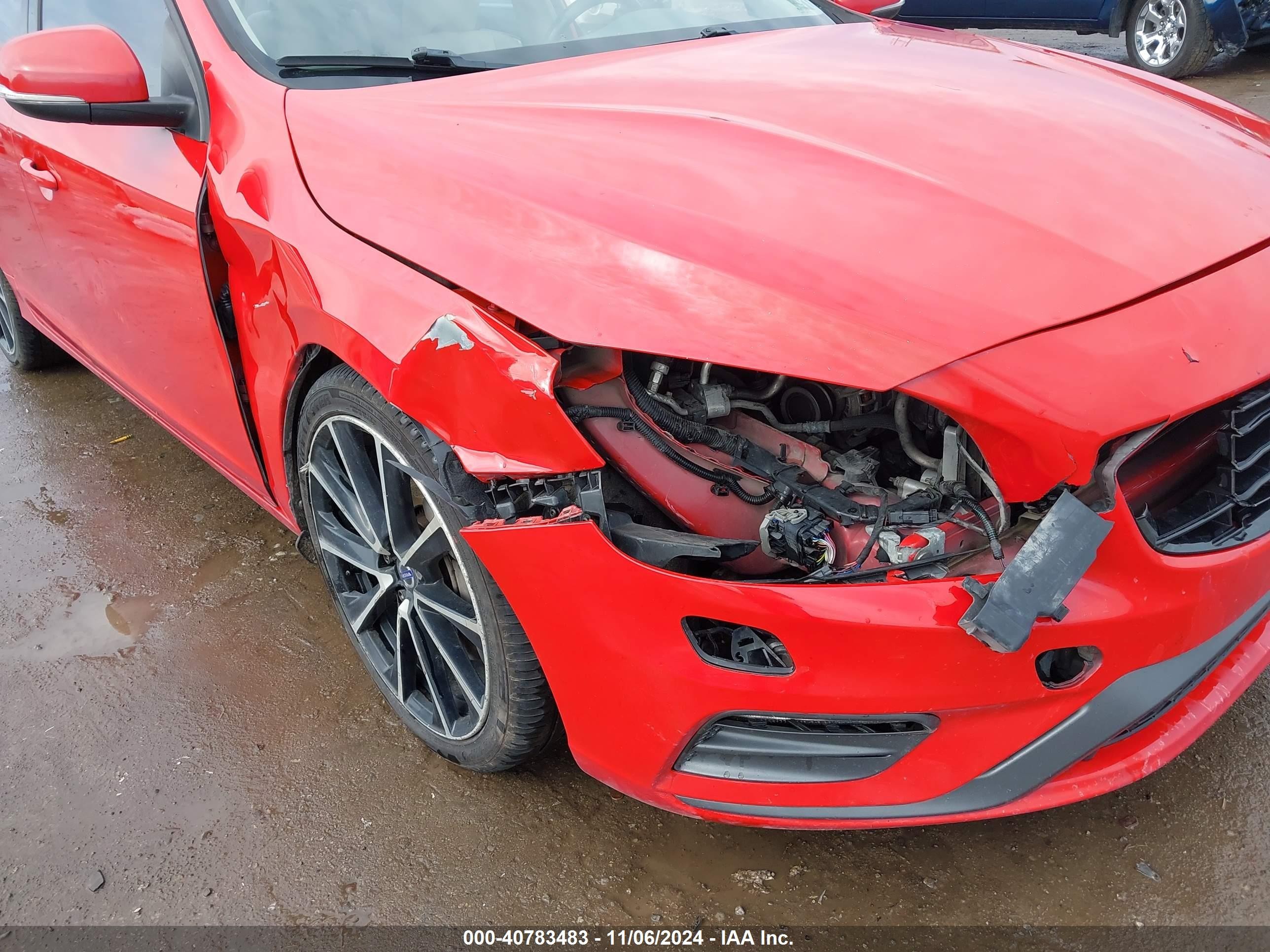 2017 Volvo S60 VIN YV140MTL8H2429055 IAAI salvage auction — Unknown, Salvage (West Virginia), sold $1,900 on 2026-09-13 (photo 6)