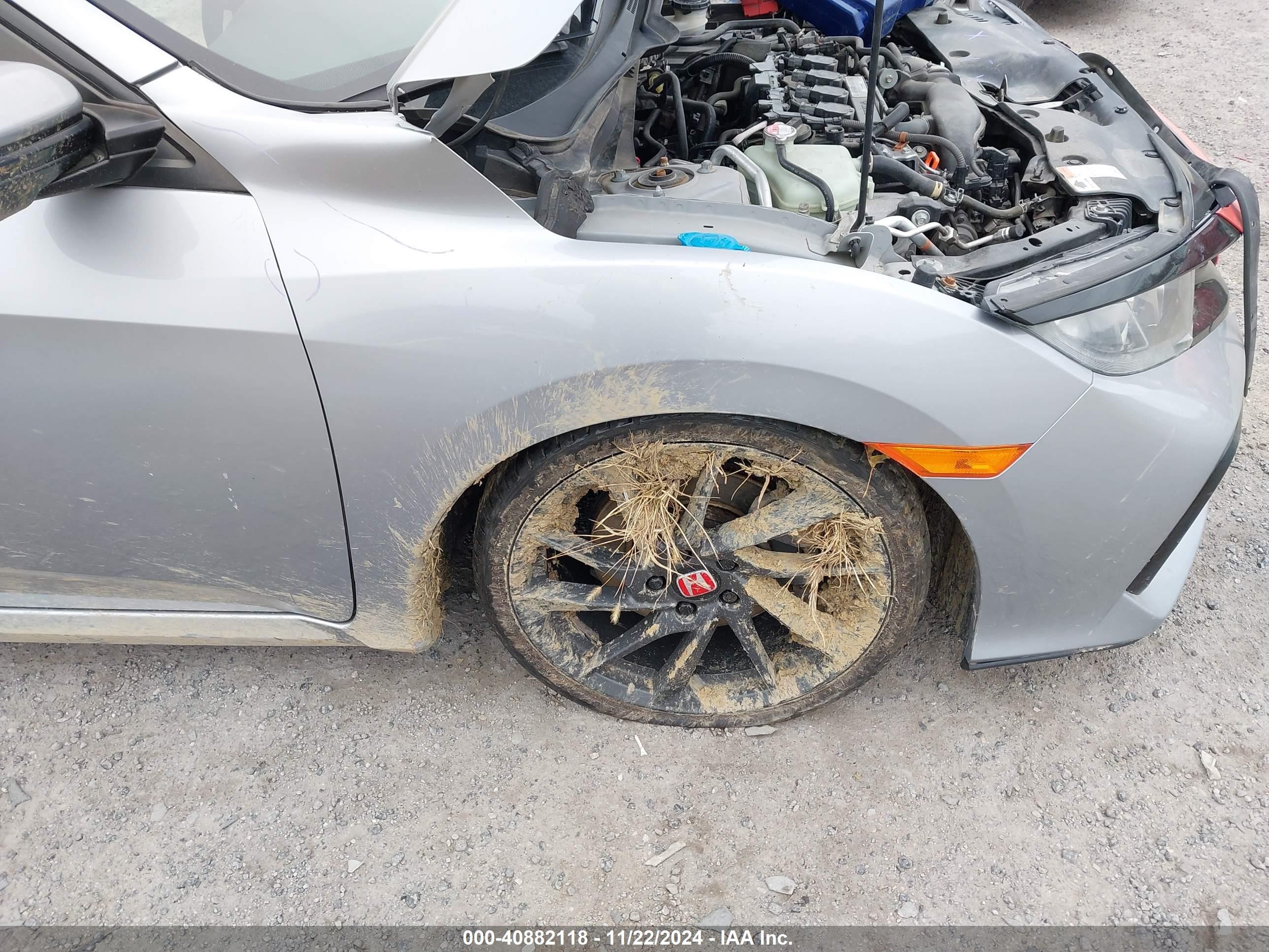 2018 Honda Civic VIN 2HGFC1E50JH701292 IAAI salvage auction — Front End, Salvage Title, sold $5,625 on 2025-08-21 (photo 6)