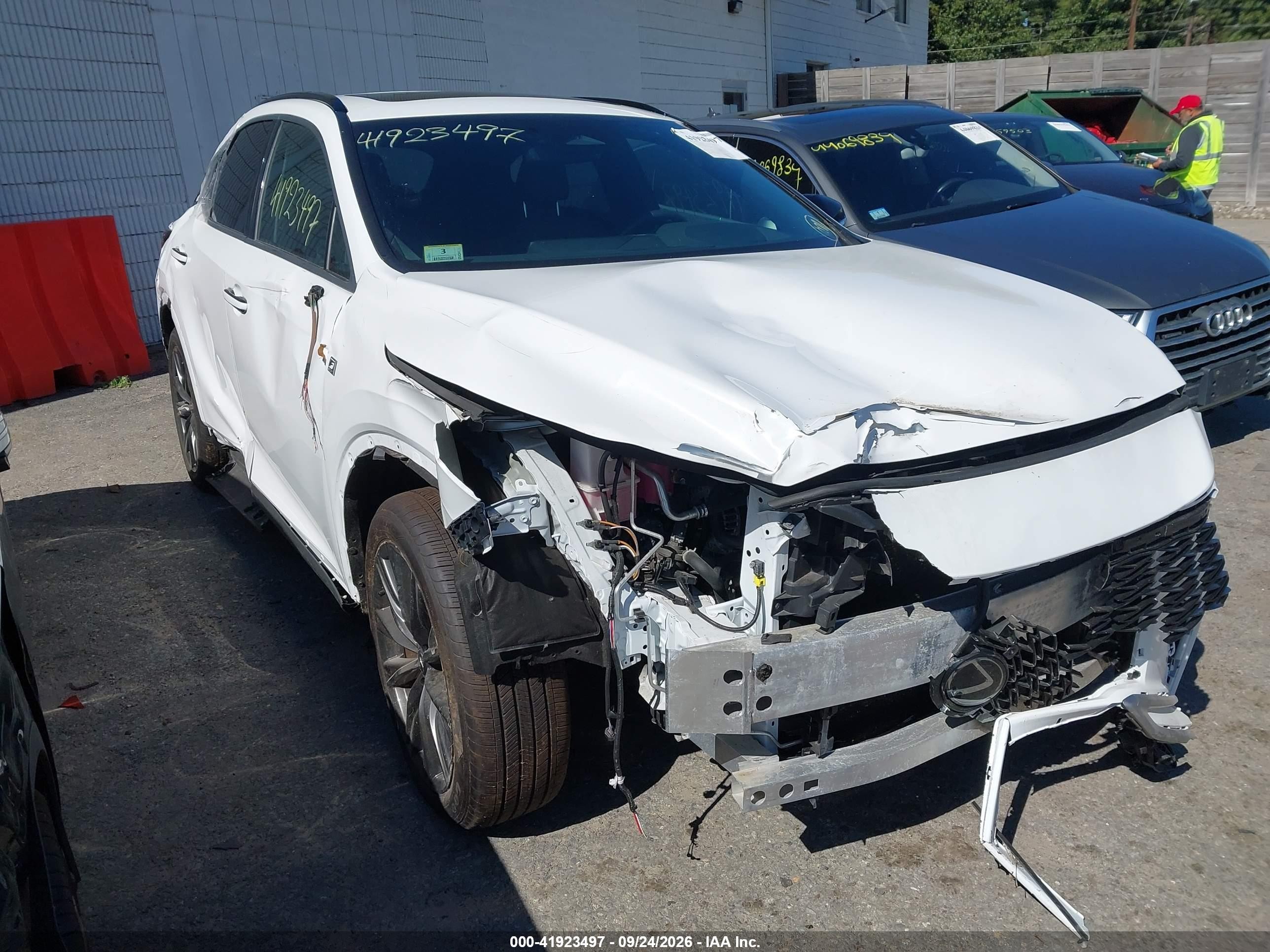 2023 Lexus RX 350 VIN 2T2BAMCAXPC017921 — IAAI salvage auction photo