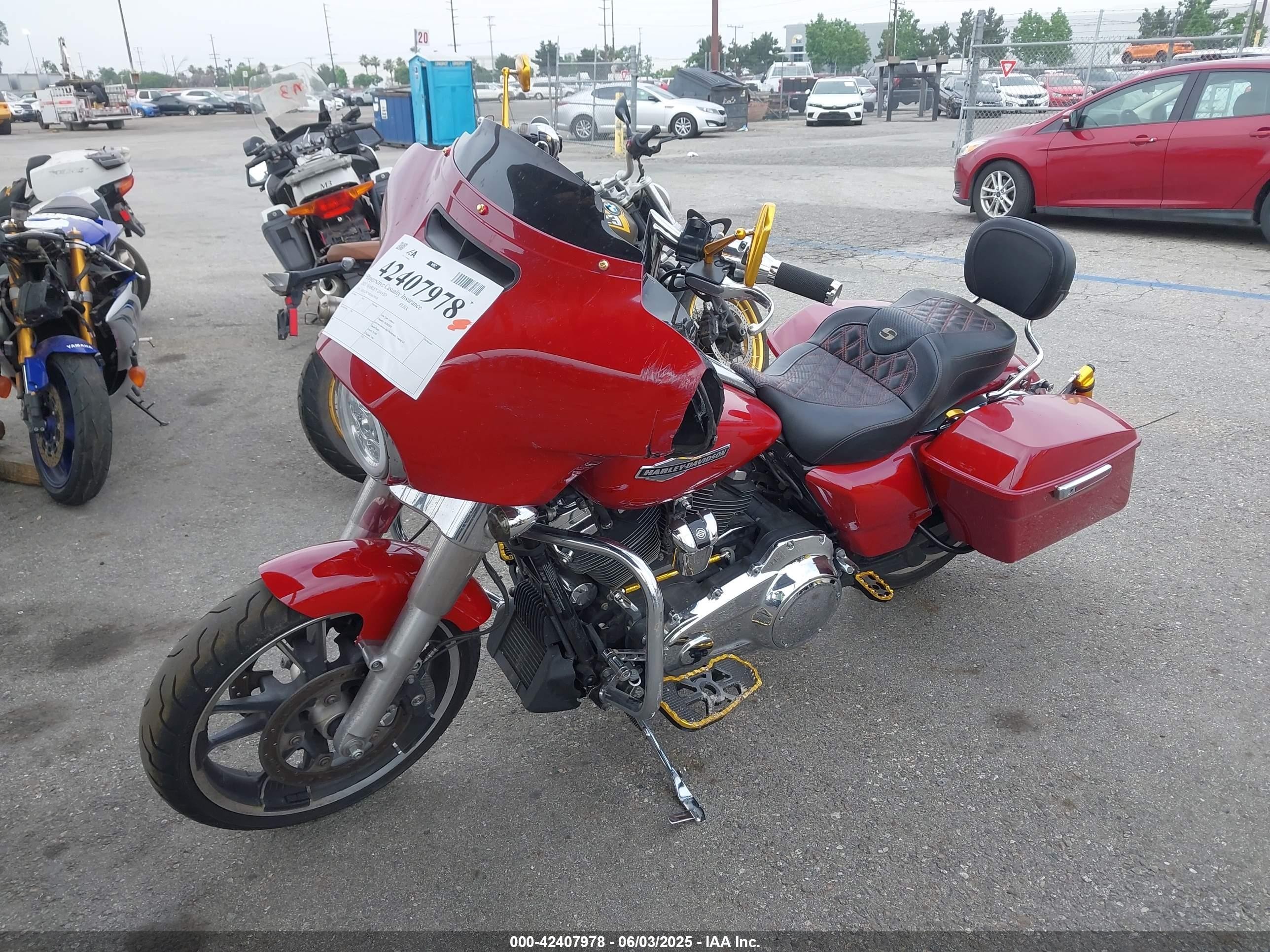 2021 Harley-davidson Flhx VIN 1HD1KBC24MB639918 IAAI salvage auction — Front End, Salvage Certificate (California), sold $4,250 on 2025-07-23 (photo 2)