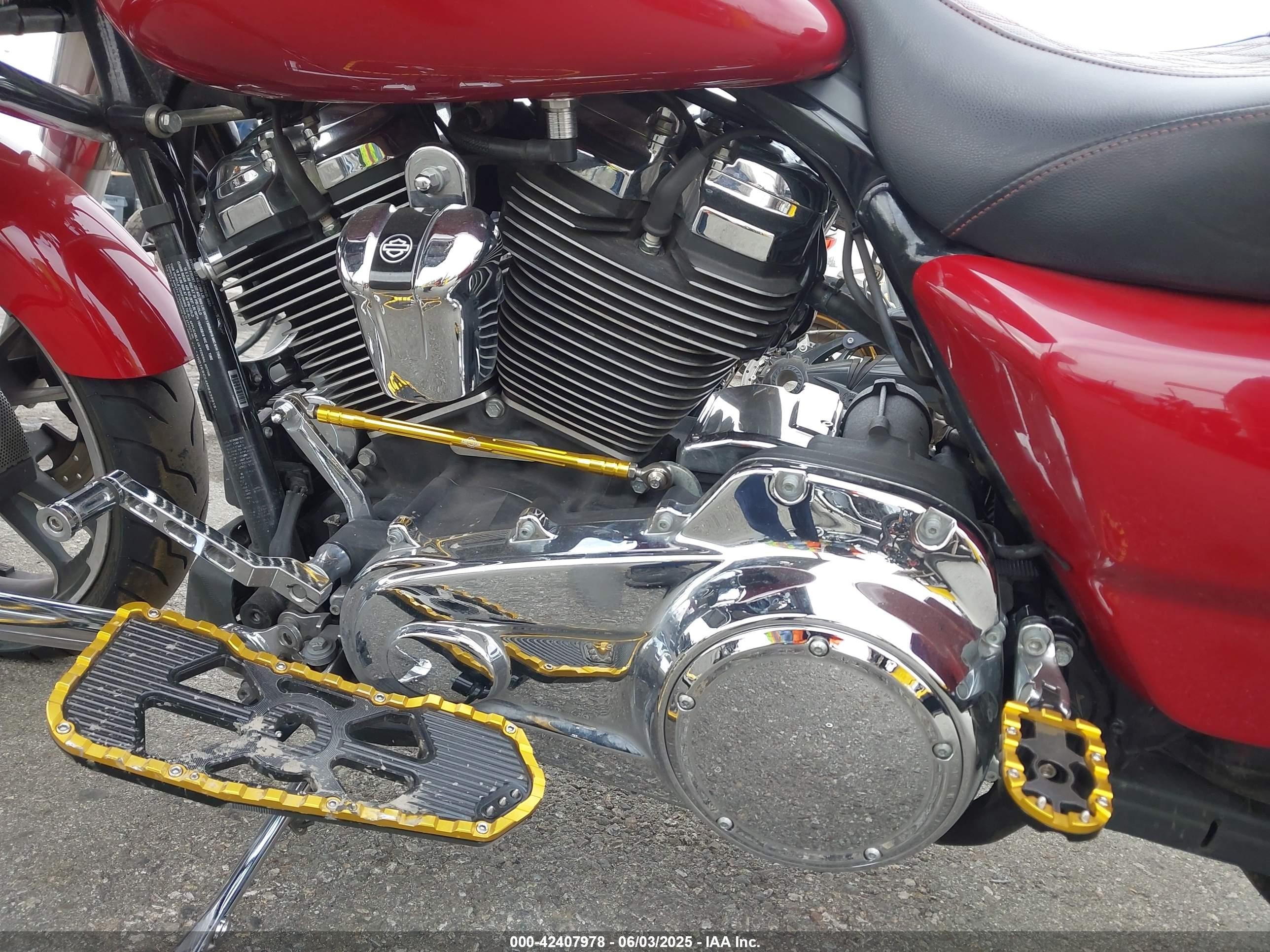 2021 Harley-davidson Flhx VIN 1HD1KBC24MB639918 IAAI salvage auction — Front End, Salvage Certificate (California), sold $4,250 on 2025-07-23 (photo 9)