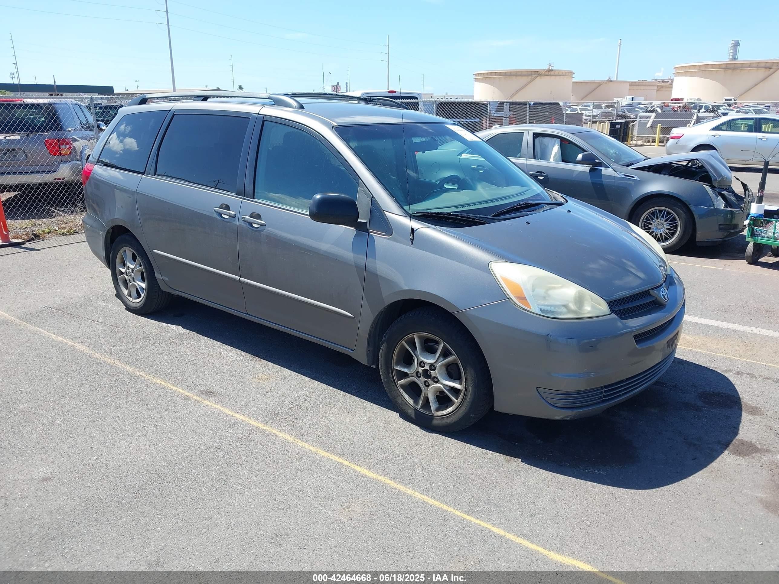 2005 Toyota Sienna VIN 5TDZA23C15S362168 IAAI salvage auction — Normal Wear, Clear (Hawaii), sold $325 on 2025-07-29 (photo 1)