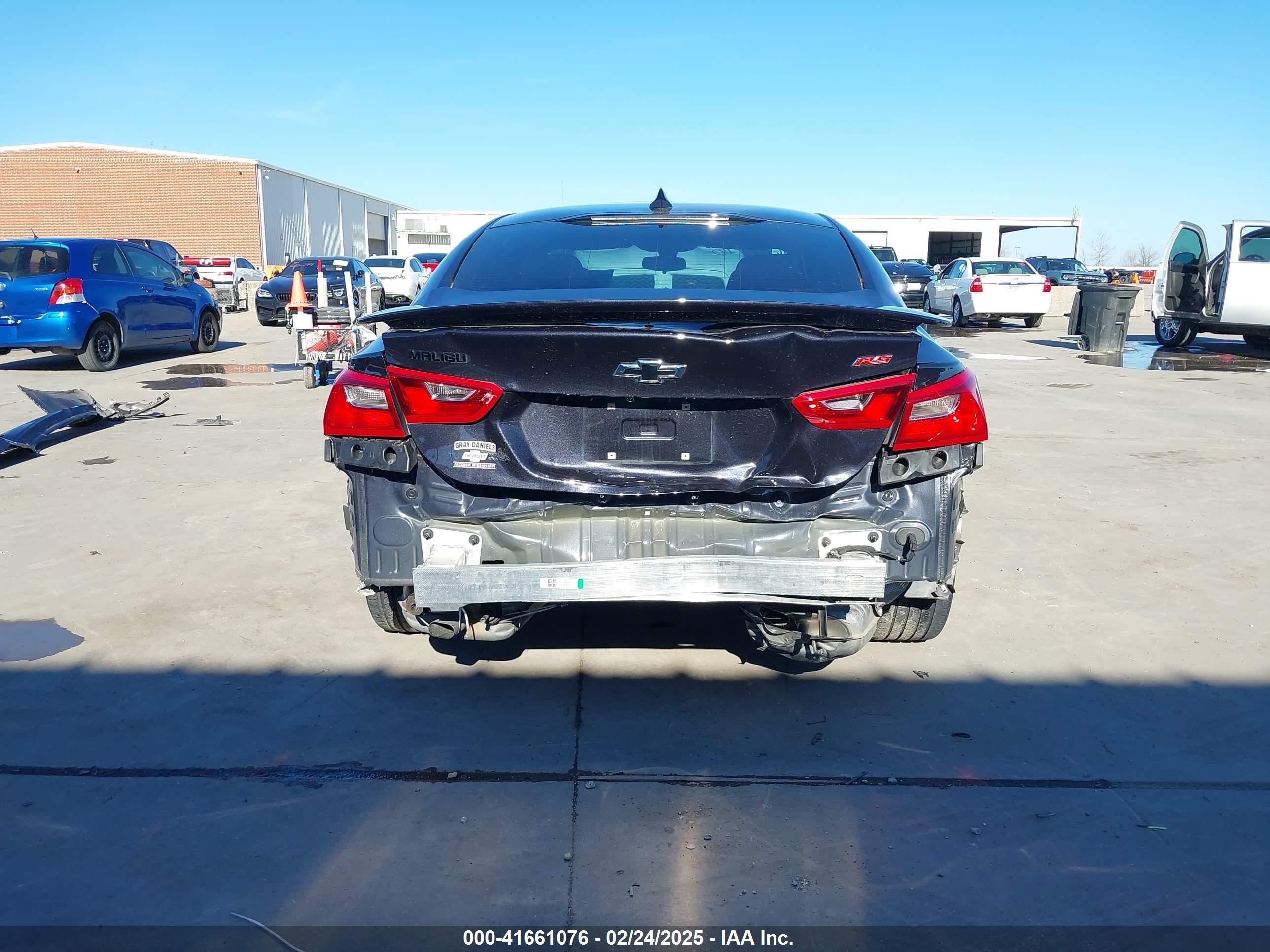 2022 Chevrolet Malibu VIN 1G1ZG5ST4NF204076 IAAI salvage auction — Rear End, Salvage (Mississippi), sold $6,550 on 2025-07-23 (photo 6)
