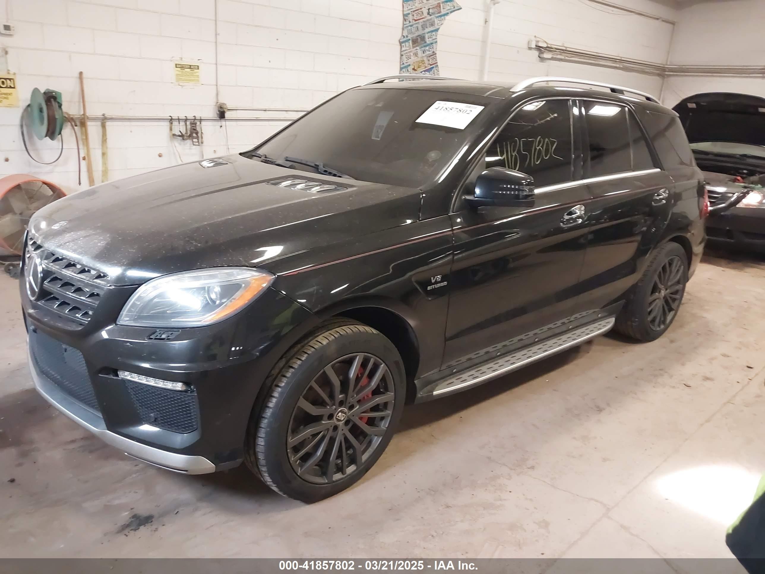 2014 Mercedes-benz Ml-class VIN 4JGDA7EB5EA349900 IAAI salvage auction — Rear End, Salvage (Minnesota), sold $7,700 on 2025-06-25 (photo 2)