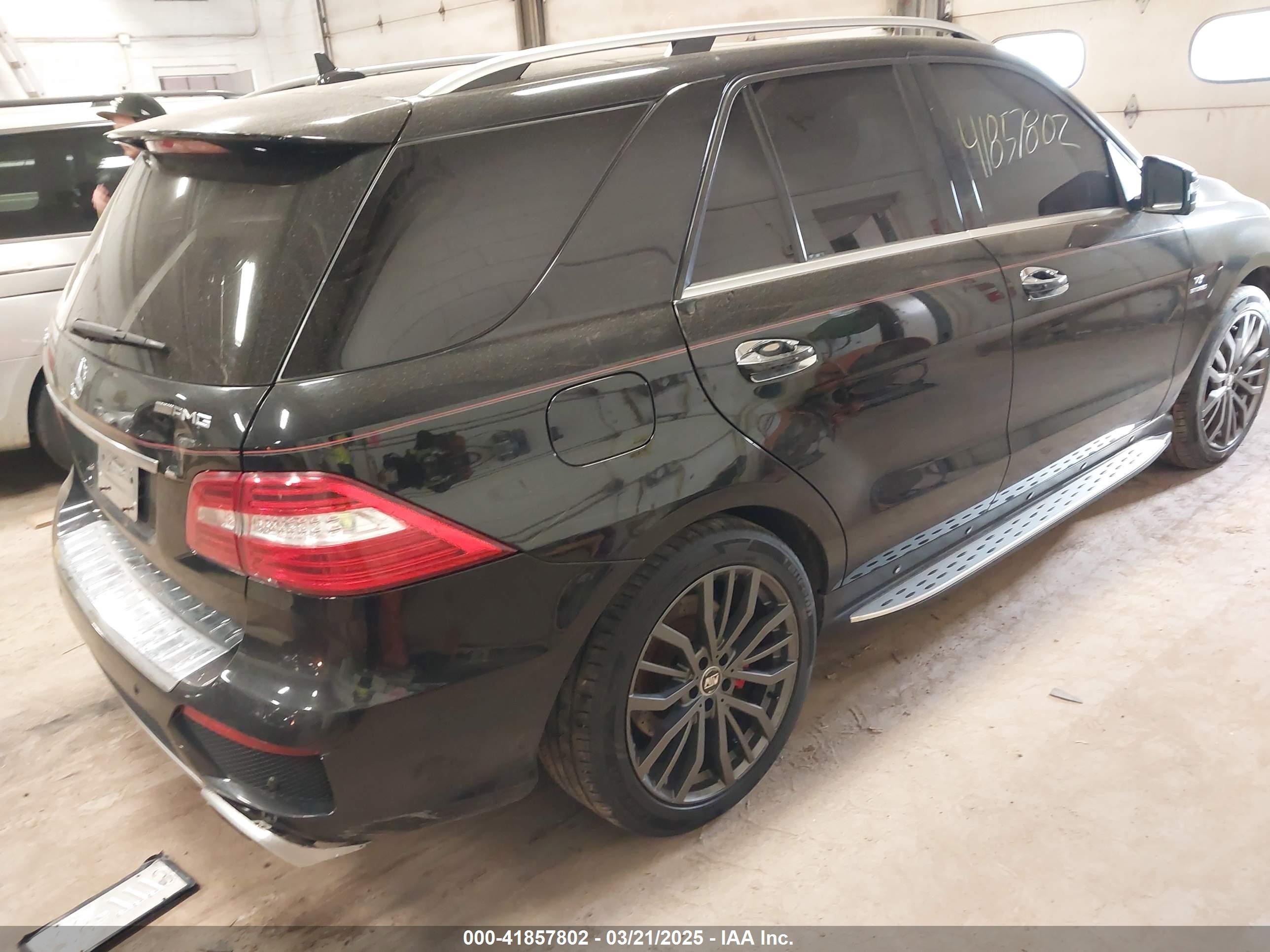 2014 Mercedes-benz Ml-class VIN 4JGDA7EB5EA349900 IAAI salvage auction — Rear End, Salvage (Minnesota), sold $7,700 on 2025-06-25 (photo 4)