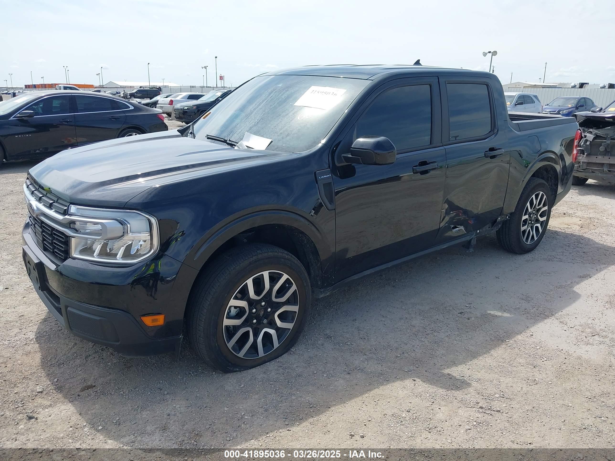2024 Ford Maverick VIN 3FTTW8S94RRB18250 IAAI salvage auction — Side, Original (Texas), sold $13,550 on 2025-07-23 (photo 2)