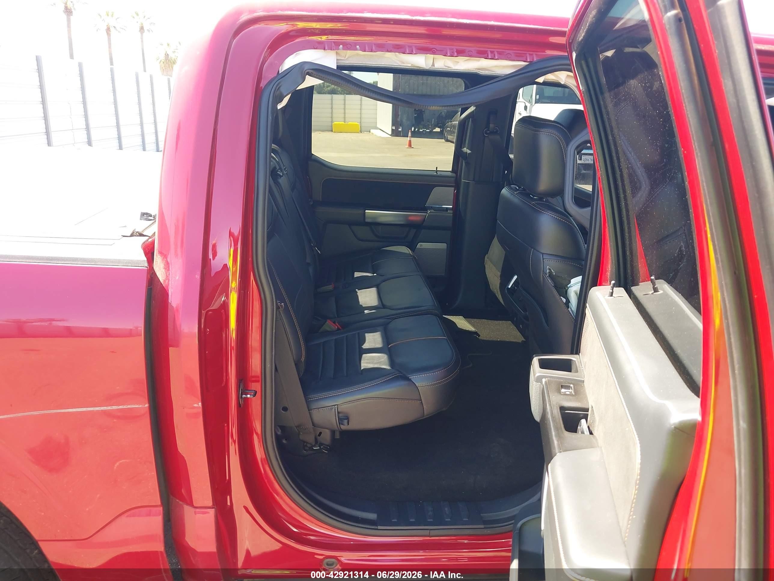2021 Ford F-150 VIN 1FTFW1E55MFA85939 IAAI salvage auction — Unknown, Salvage (California), sold $14,350 on 2026-07-07 (photo 8)