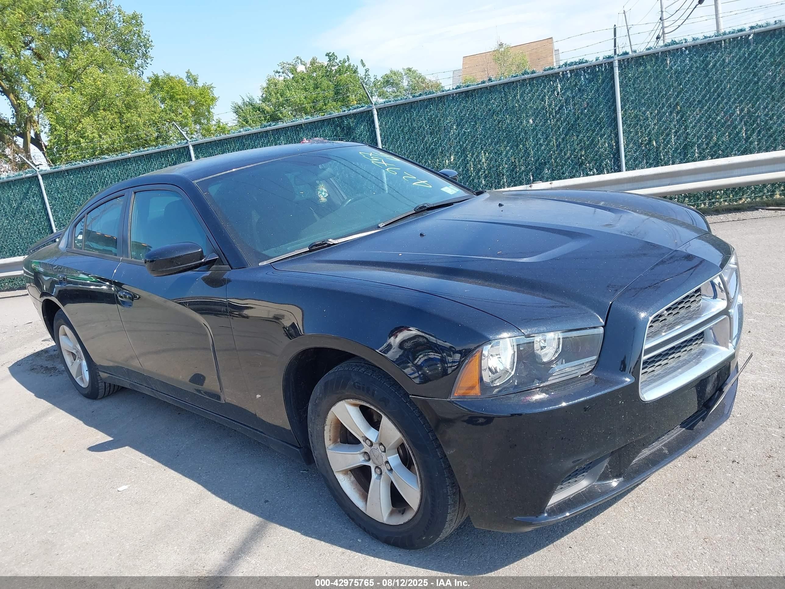 2014 Dodge Charger VIN 2C3CDXBG9EH168750 IAAI salvage auction — Rear End, Clear (New York), sold $1,100 on 2025-08-27 (photo 1)