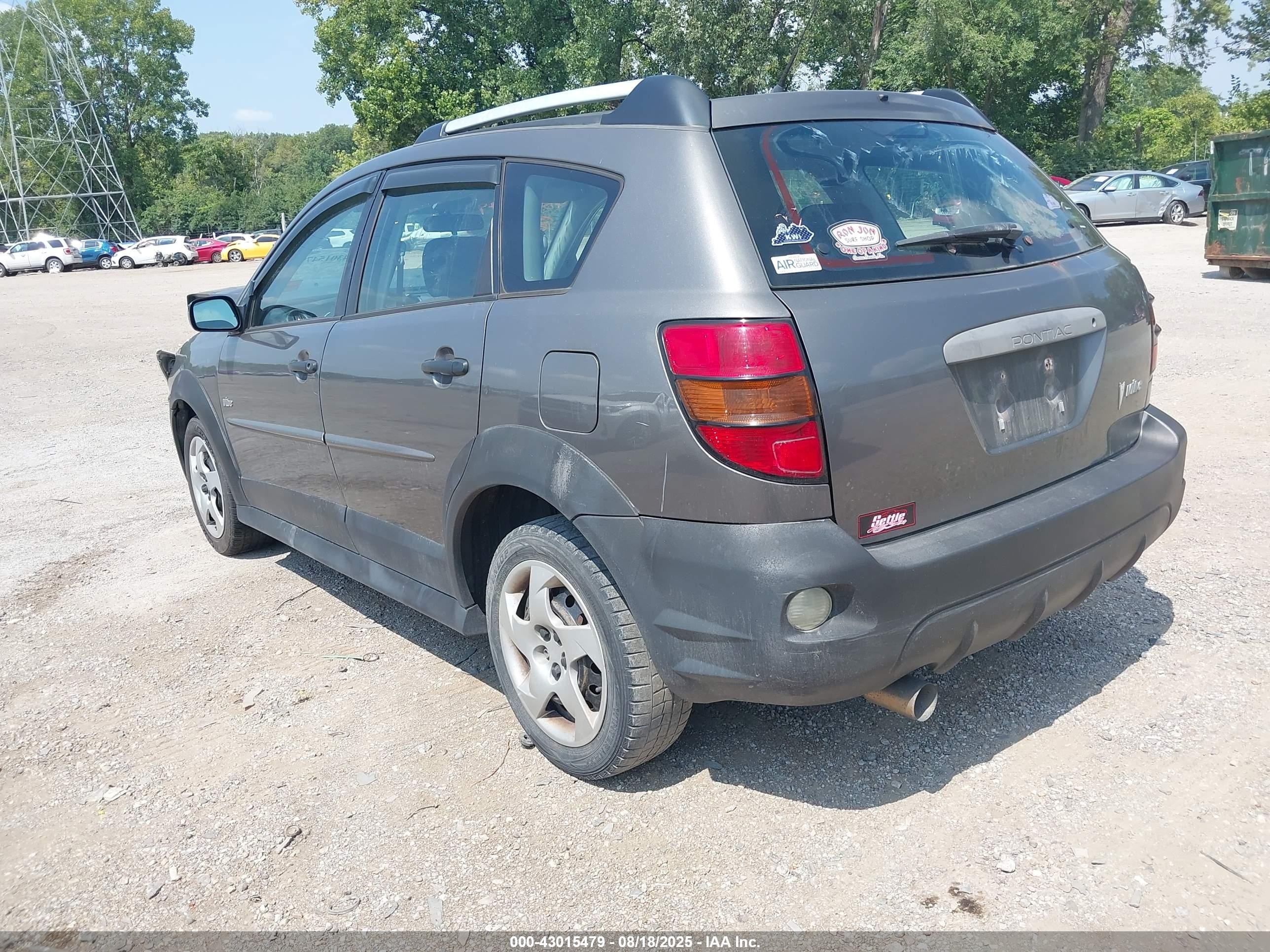 2006 Pontiac Vibe VIN 5Y2SL65816Z441089 IAAI salvage auction — Front End, Clear (Indiana), sold $400 on 2026-09-16 (photo 3)