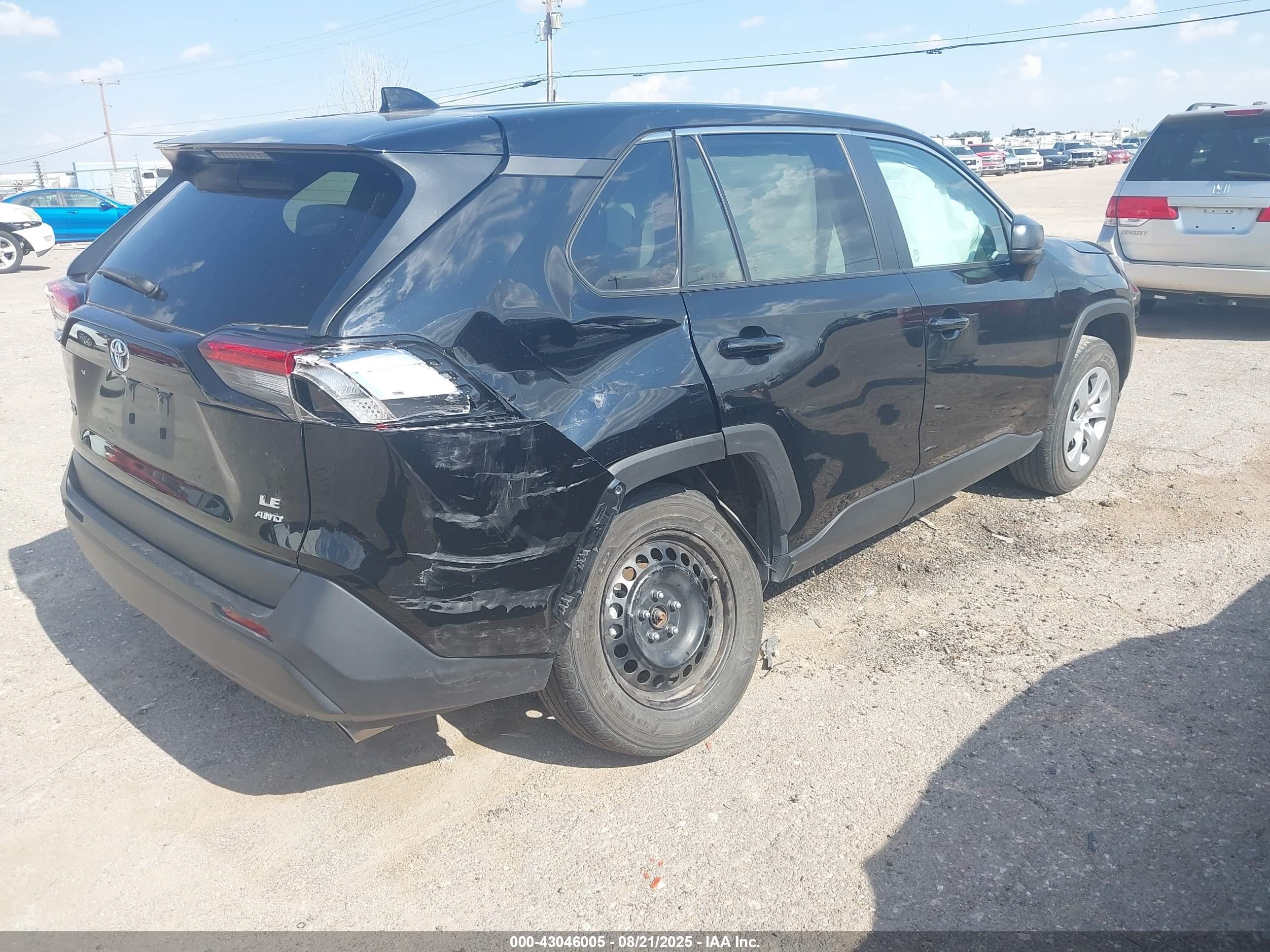 2024 Toyota Rav 4 VIN 2T3F1RFV5RW449066 IAAI salvage auction — Rear End, Clear (Colorado), sold $15,400 on 2025-09-04 (photo 4)