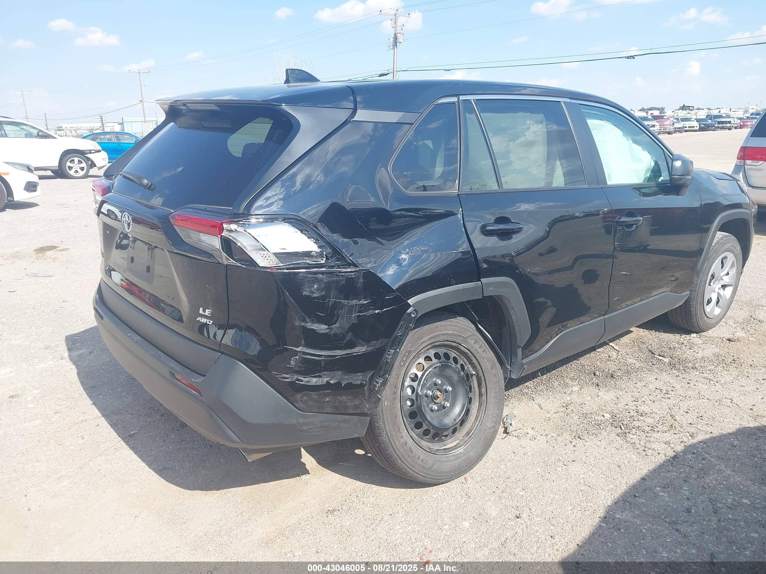 2024 Toyota Rav 4 VIN 2T3F1RFV5RW449066 IAAI salvage auction — Rear End, Clear (Colorado), sold $15,400 on 2025-09-04 (photo 6)