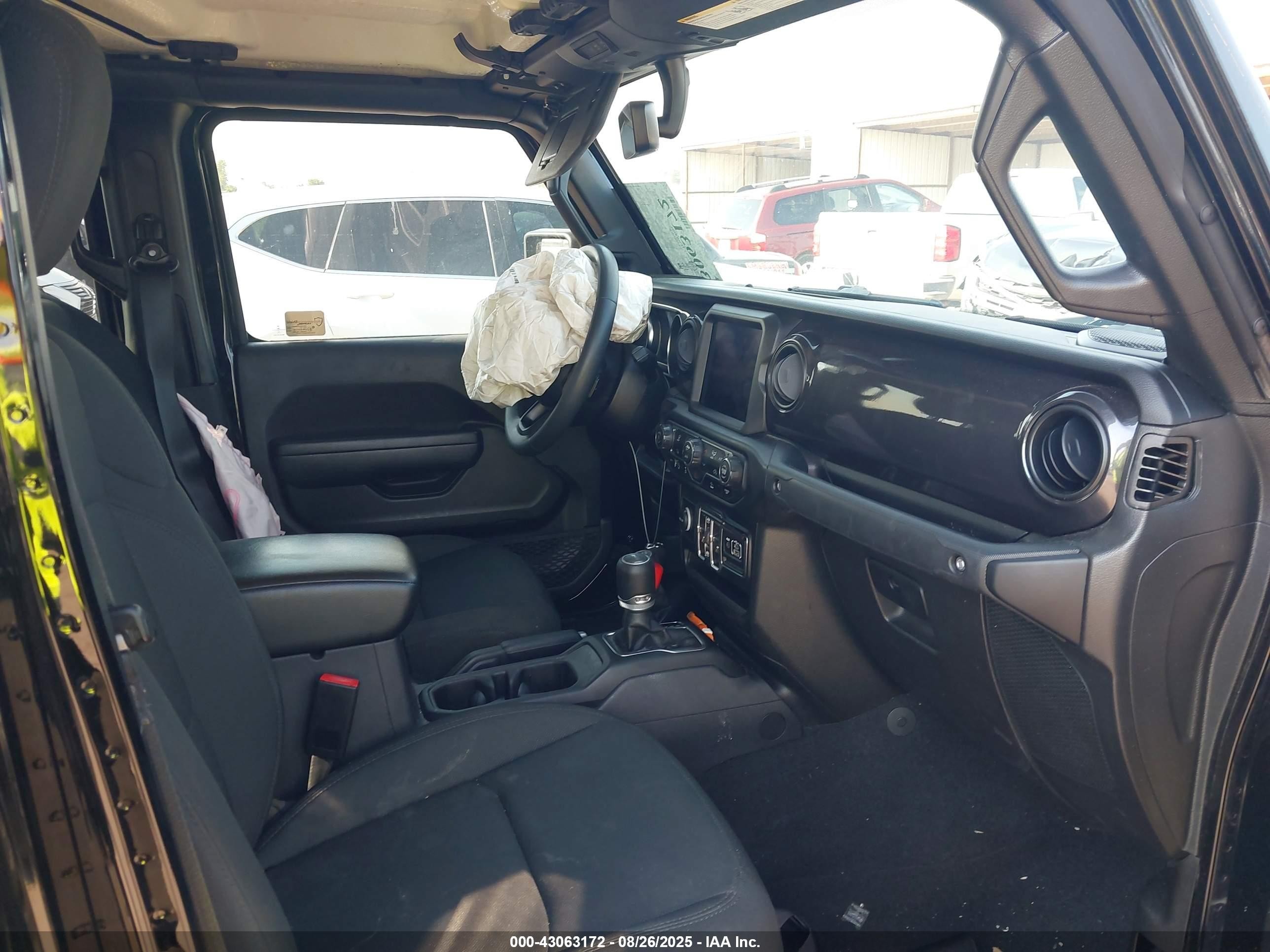 2022 Jeep Gladiator VIN 1C6HJTAG2NL140318 IAAI salvage auction — Front End, Original (Texas), sold $14,350 on 2025-11-05 (photo 5)