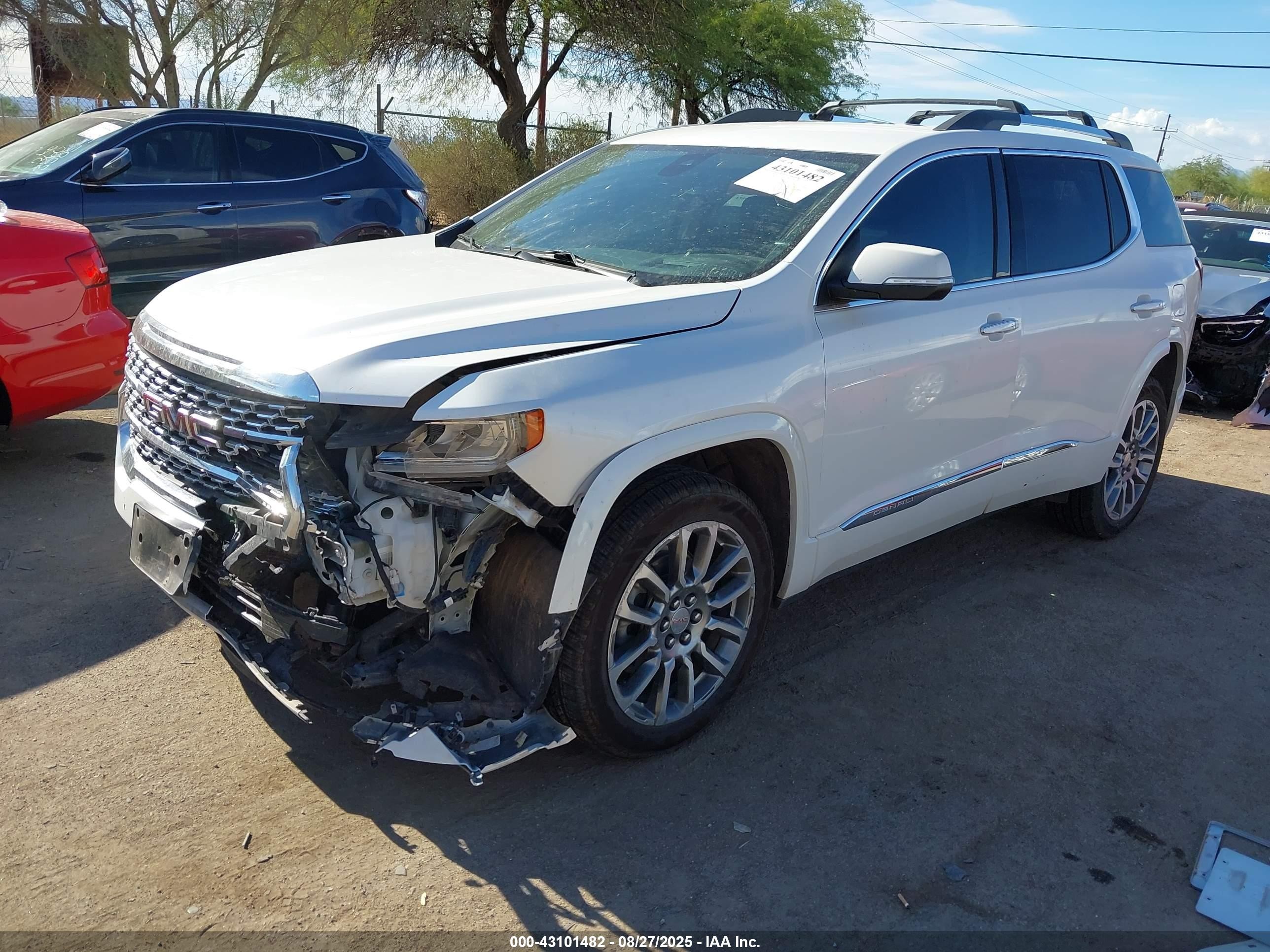 2023 Gmc Acadia VIN 1GKKNXLS0PZ111545 IAAI salvage auction — Front End, Salvage (Arizona), sold $7,000 on 2025-11-06 (photo 2)