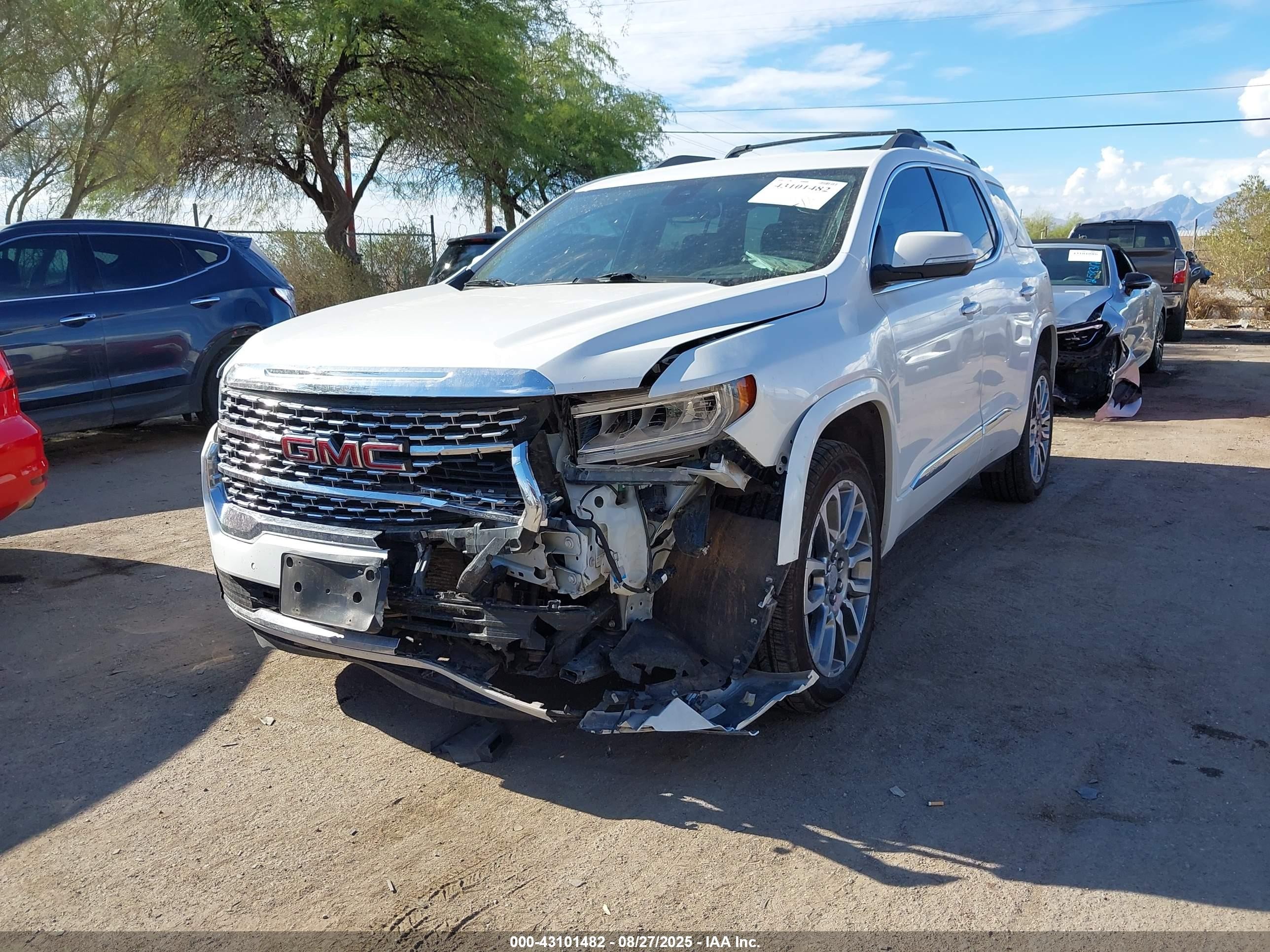 2023 Gmc Acadia VIN 1GKKNXLS0PZ111545 IAAI salvage auction — Front End, Salvage (Arizona), sold $7,000 on 2025-11-06 (photo 6)