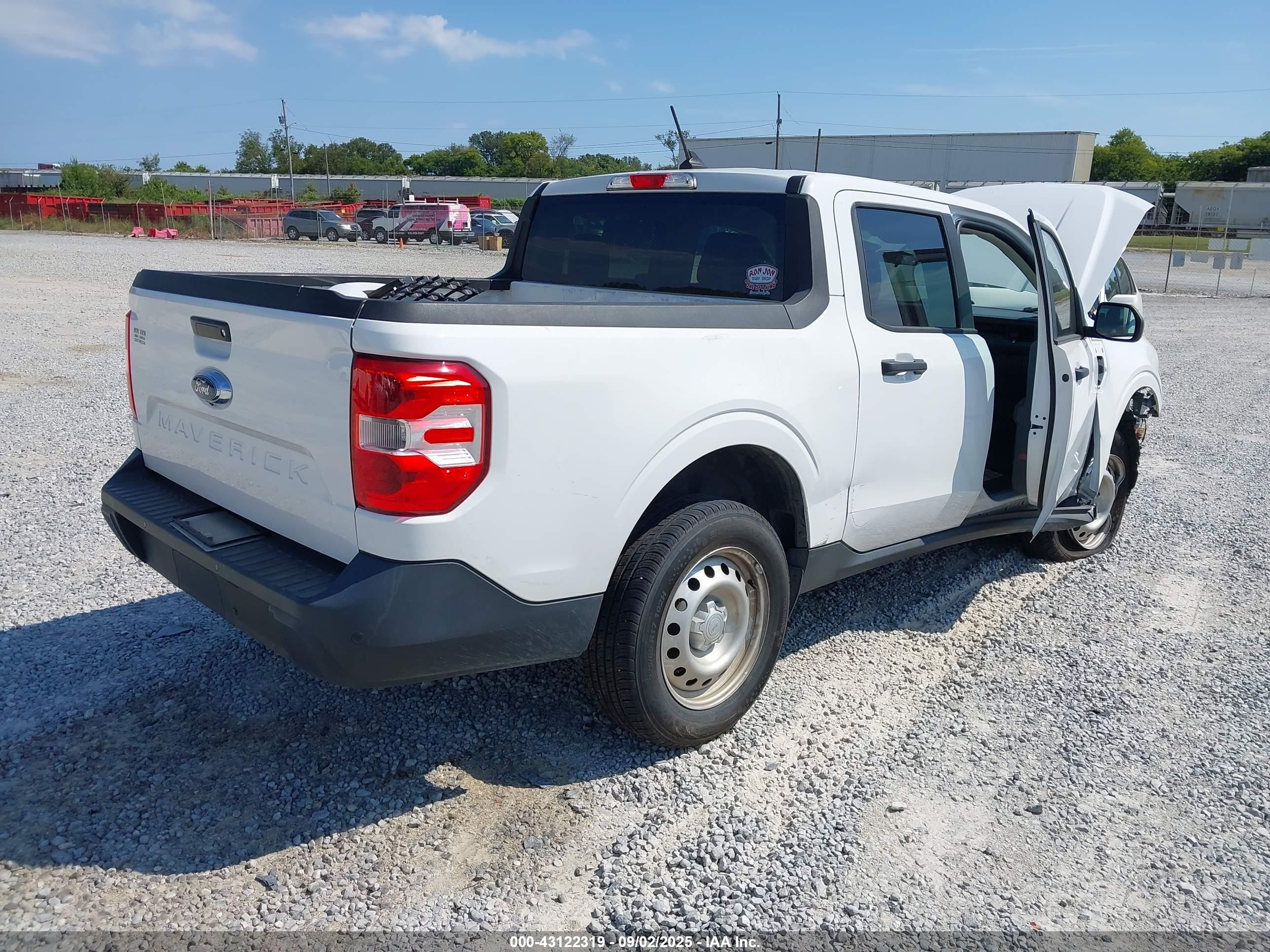 2022 Ford Maverick VIN 3FTTW8E96NRB00399 IAAI salvage auction — Front End, Clear (Tennessee), sold $5,450 on 2025-09-15 (photo 4)