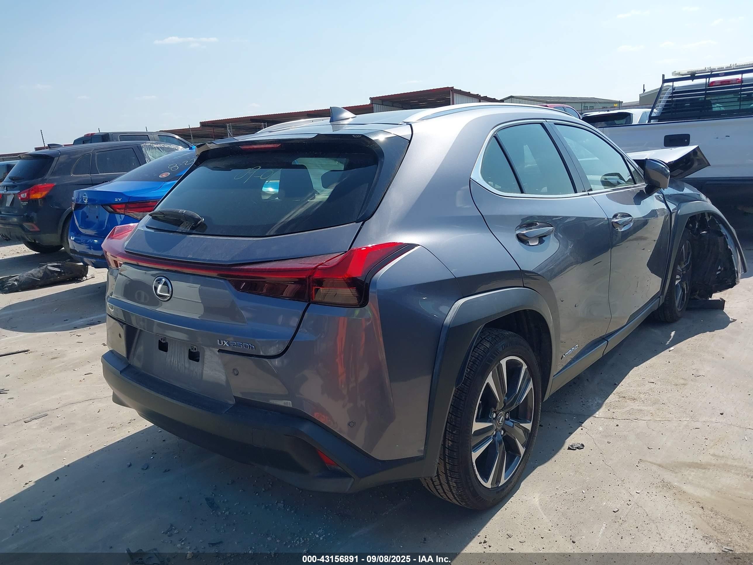 2019 Lexus Ux VIN JTHU9JBH1K2019419 IAAI salvage auction — Front End, Salvage (Texas), sold $5,400 on 2025-10-24 (photo 4)
