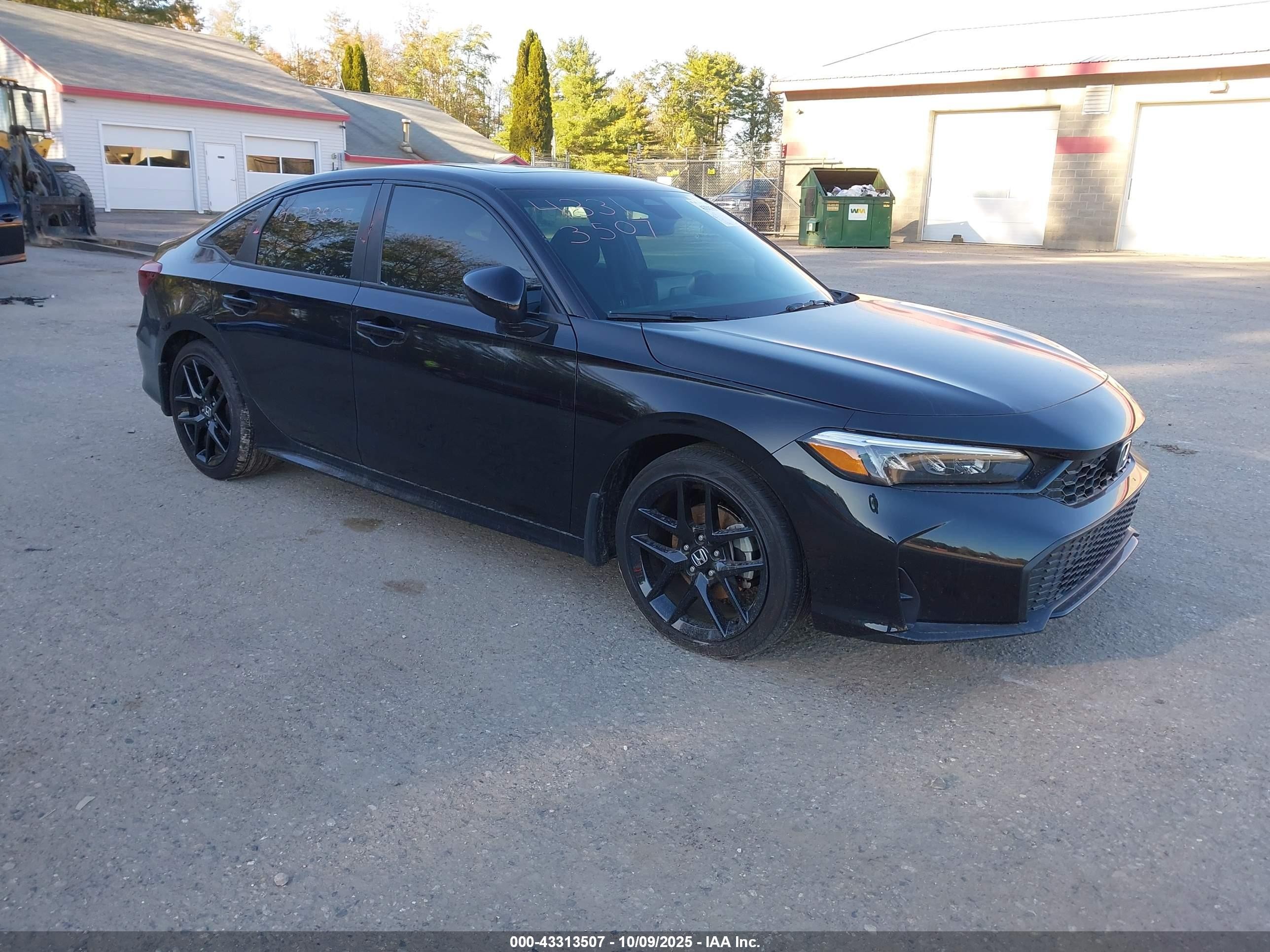 2025 Honda Civic Hybrid VIN 2HGFE4F8XSH339994 — IAAI salvage auction photo