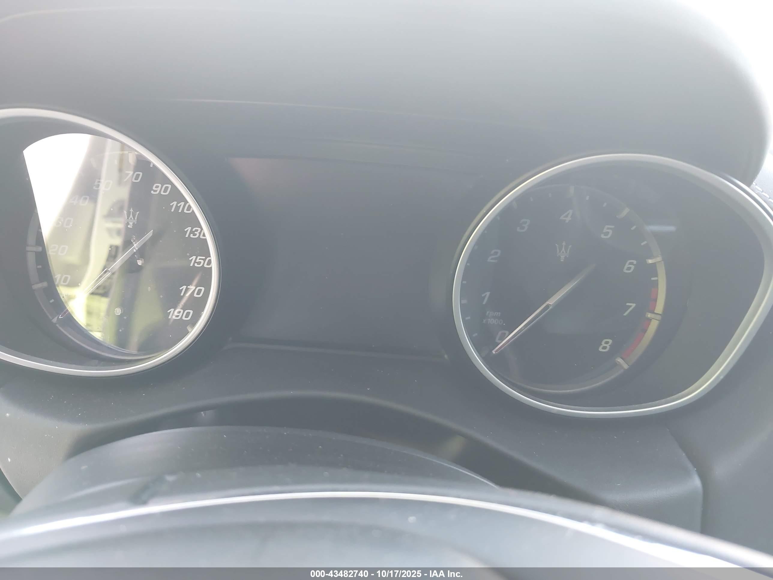 2019 Maserati Levante VIN ZN661XUA2KX310419 IAAI salvage auction — Front End, Non-Repairable (Texas), sold $2,200 on 2026-09-12 (photo 7)