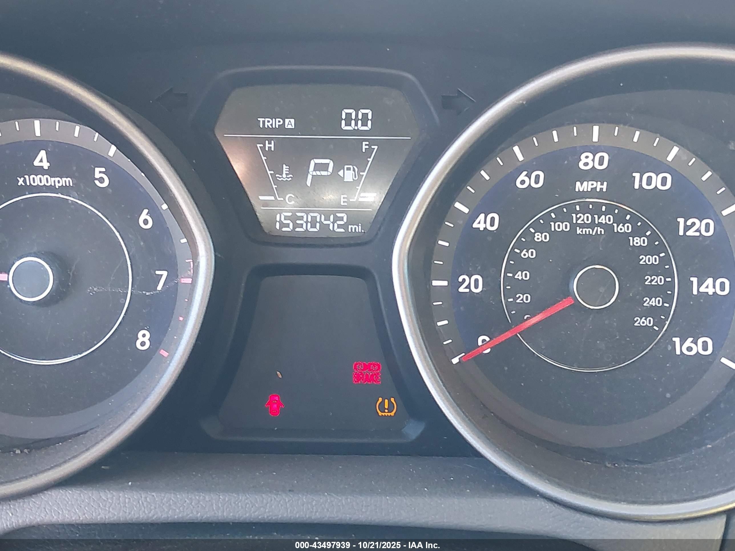 2014 Hyundai Elantra VIN 5NPDH4AE6EH503117 IAAI salvage auction — Front End, Bill Of Sale (Colorado), sold $200 on 2026-06-30 (photo 7)