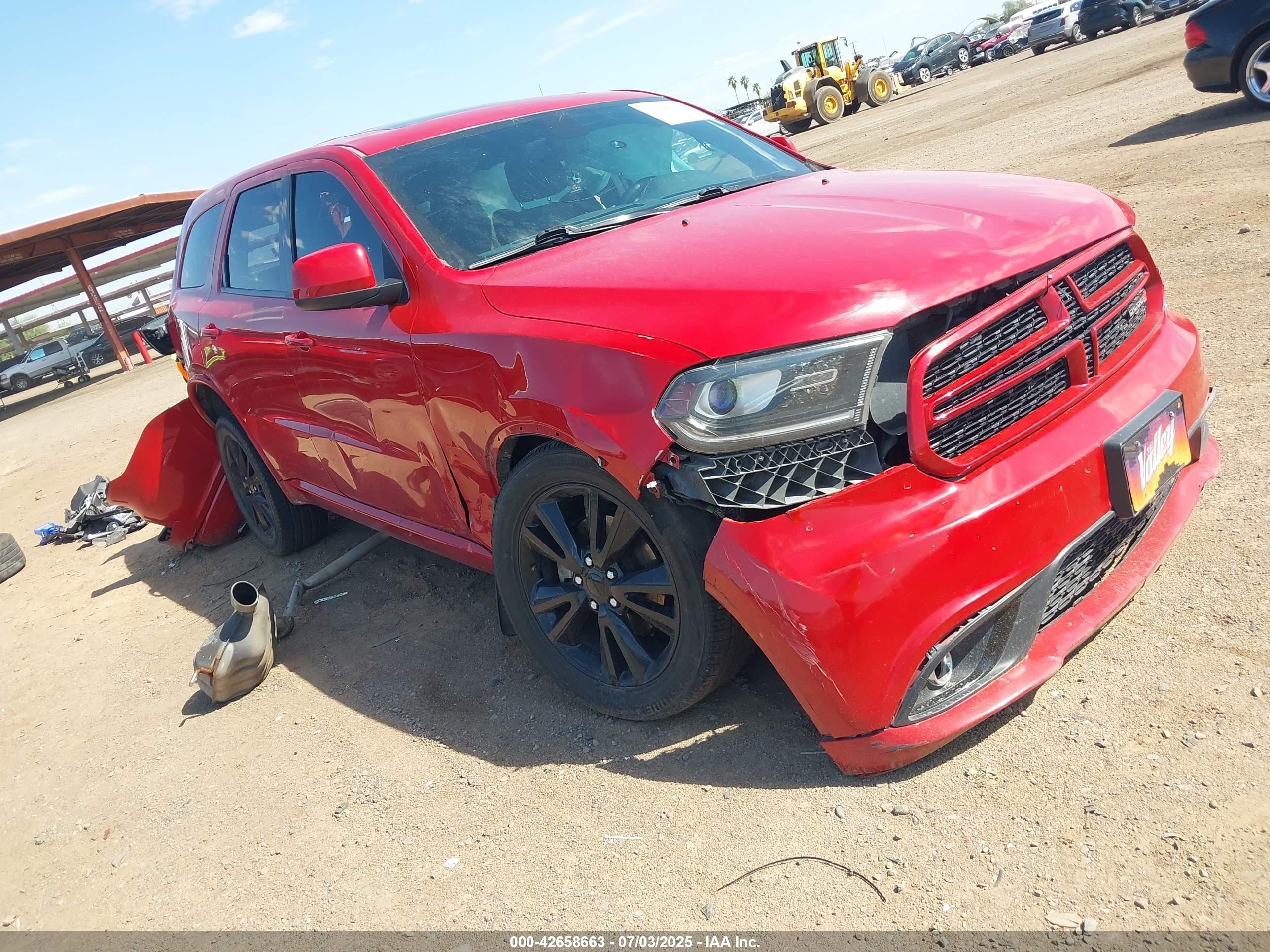 2014 Dodge Durango VIN 1C4RDJAG7EC323075 — IAAI salvage auction photo