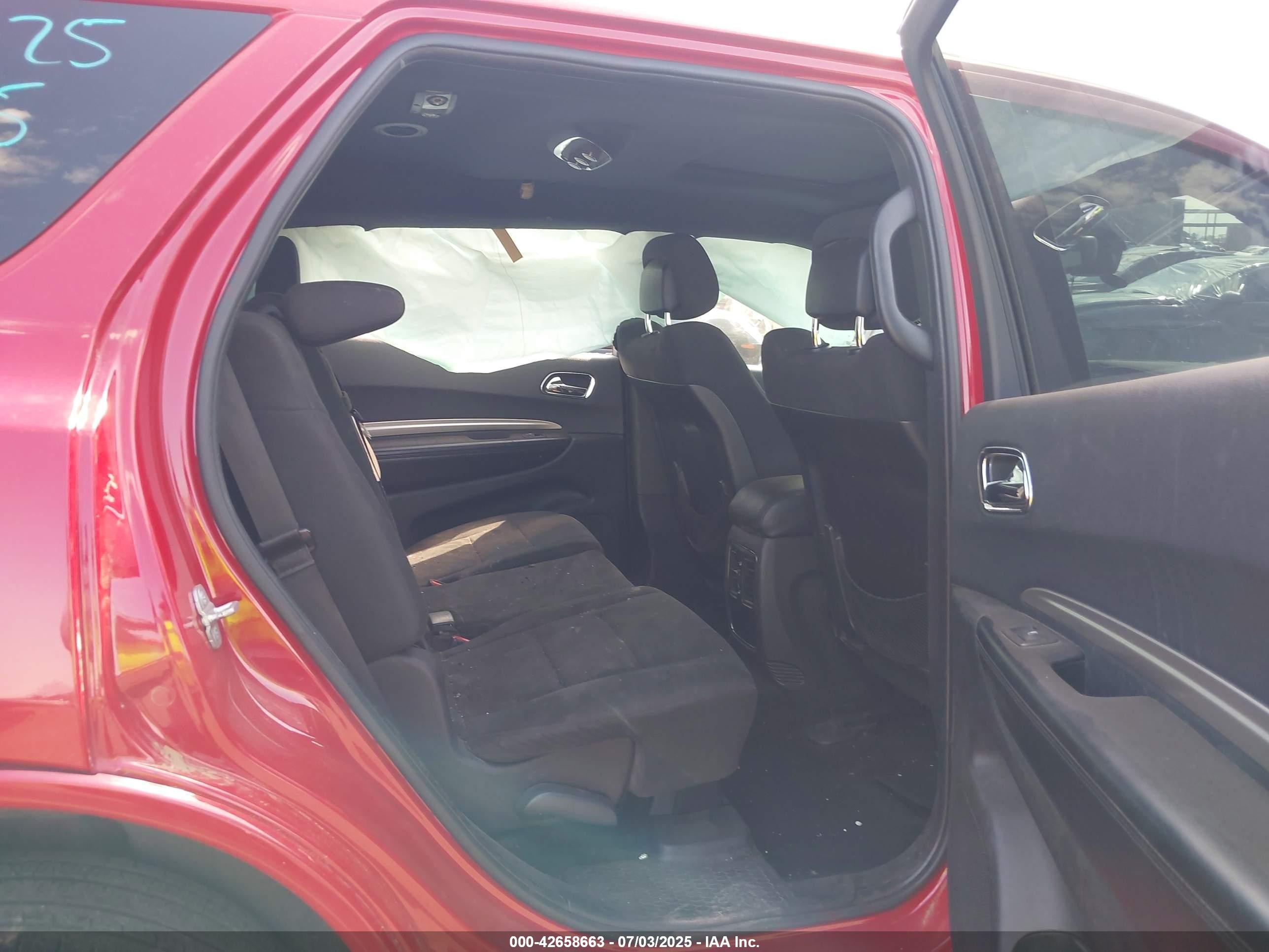 2014 Dodge Durango VIN 1C4RDJAG7EC323075 IAAI salvage auction — All Over, Salvage (Arizona), sold $1,000 on 2026-07-07 (photo 8)
