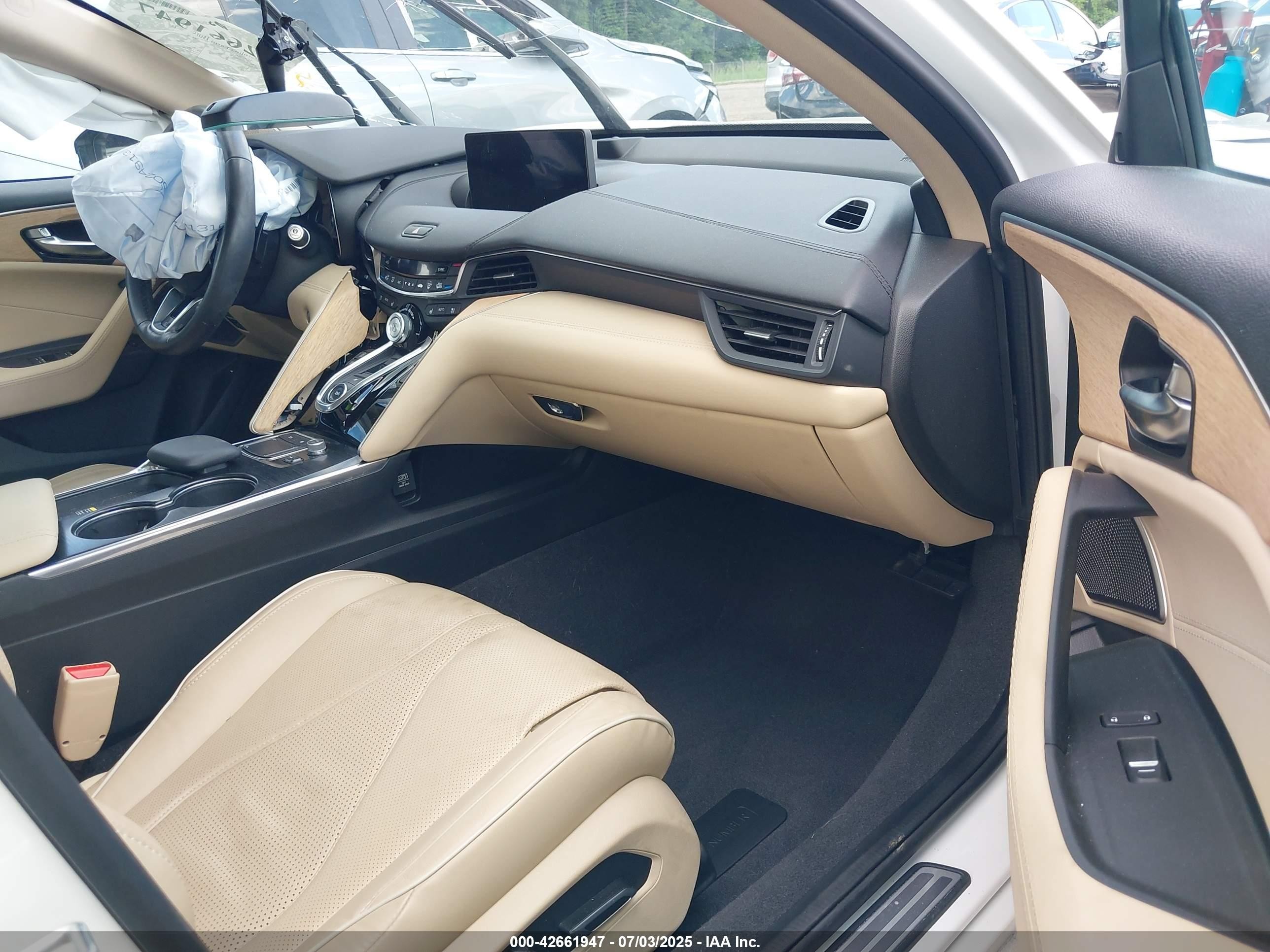 2021 Acura Tlx VIN 19UUB5F69MA008278 IAAI salvage auction — Front End, Salvage (North Carolina), sold $2,900 on 2025-07-30 (photo 5)