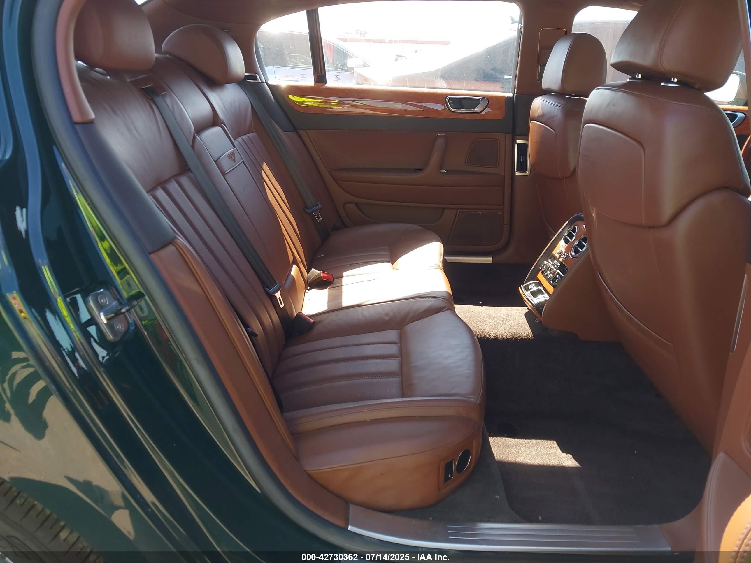 2007 Bentley Continenta VIN SCBBR93W87C041006 IAAI salvage auction — Front End, Salvage (California), sold $9,100 on 2025-08-21 (photo 8)