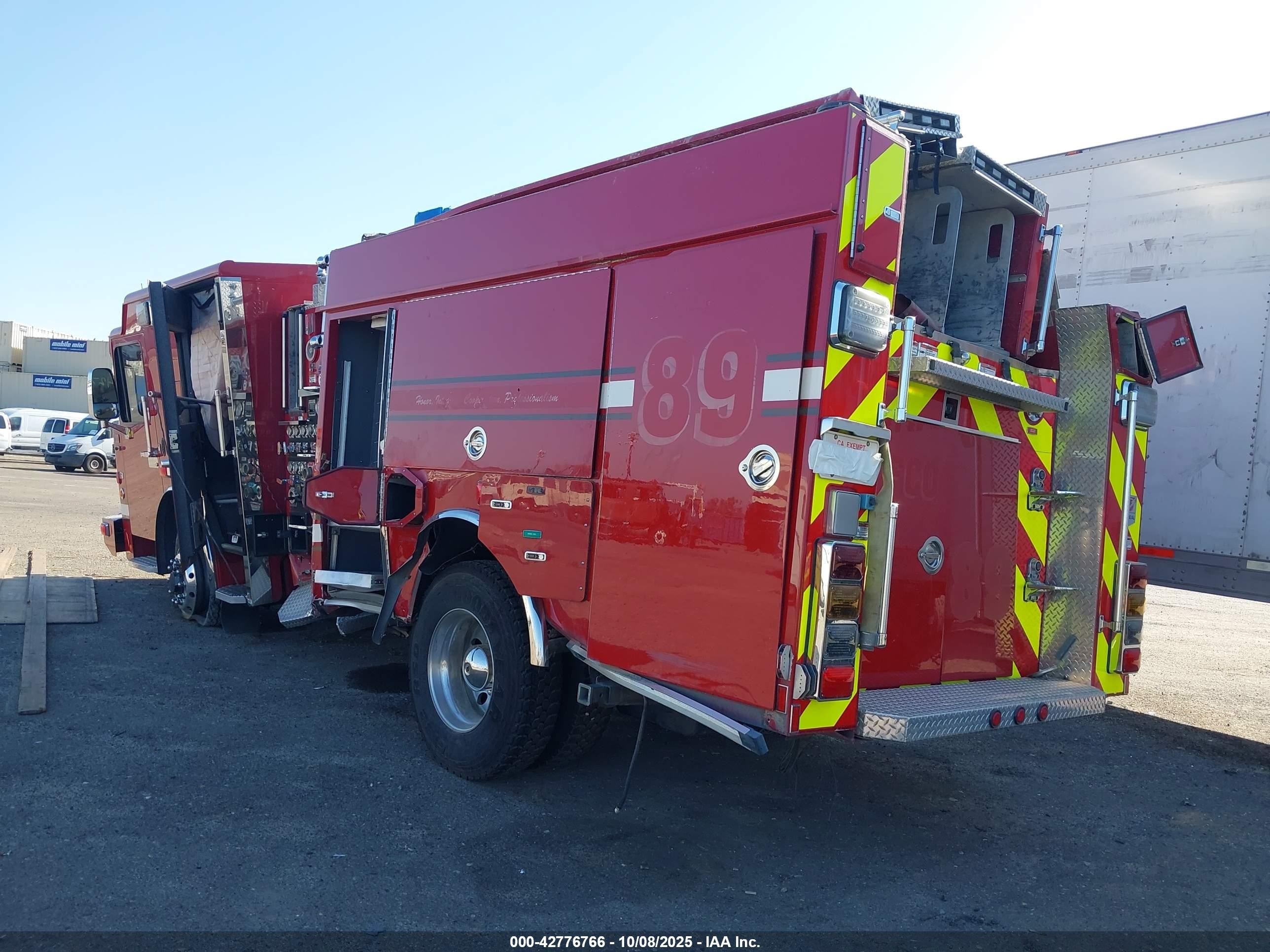 2021 Sptn Spartan VIN 4S9BEGTA5MS419954 IAAI salvage auction — Rollover, Salvage (California), sold $525 on 2025-08-27 (photo 3)