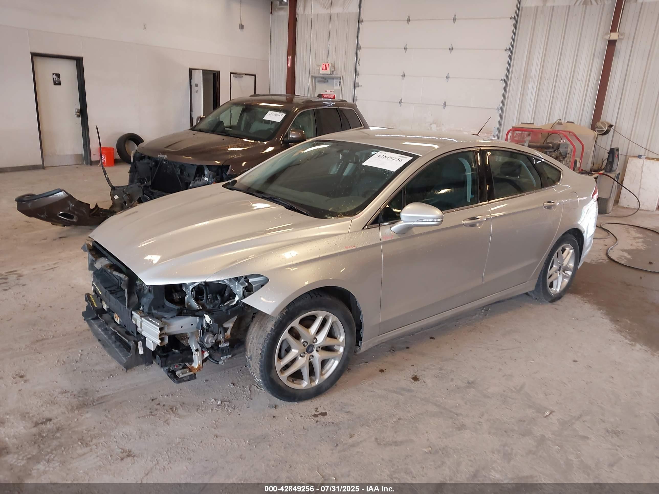 2014 Ford Fusion VIN 3FA6P0HD9ER115738 IAAI salvage auction — Front End, Clear (Michigan), sold $1,850 on 2025-09-09 (photo 2)