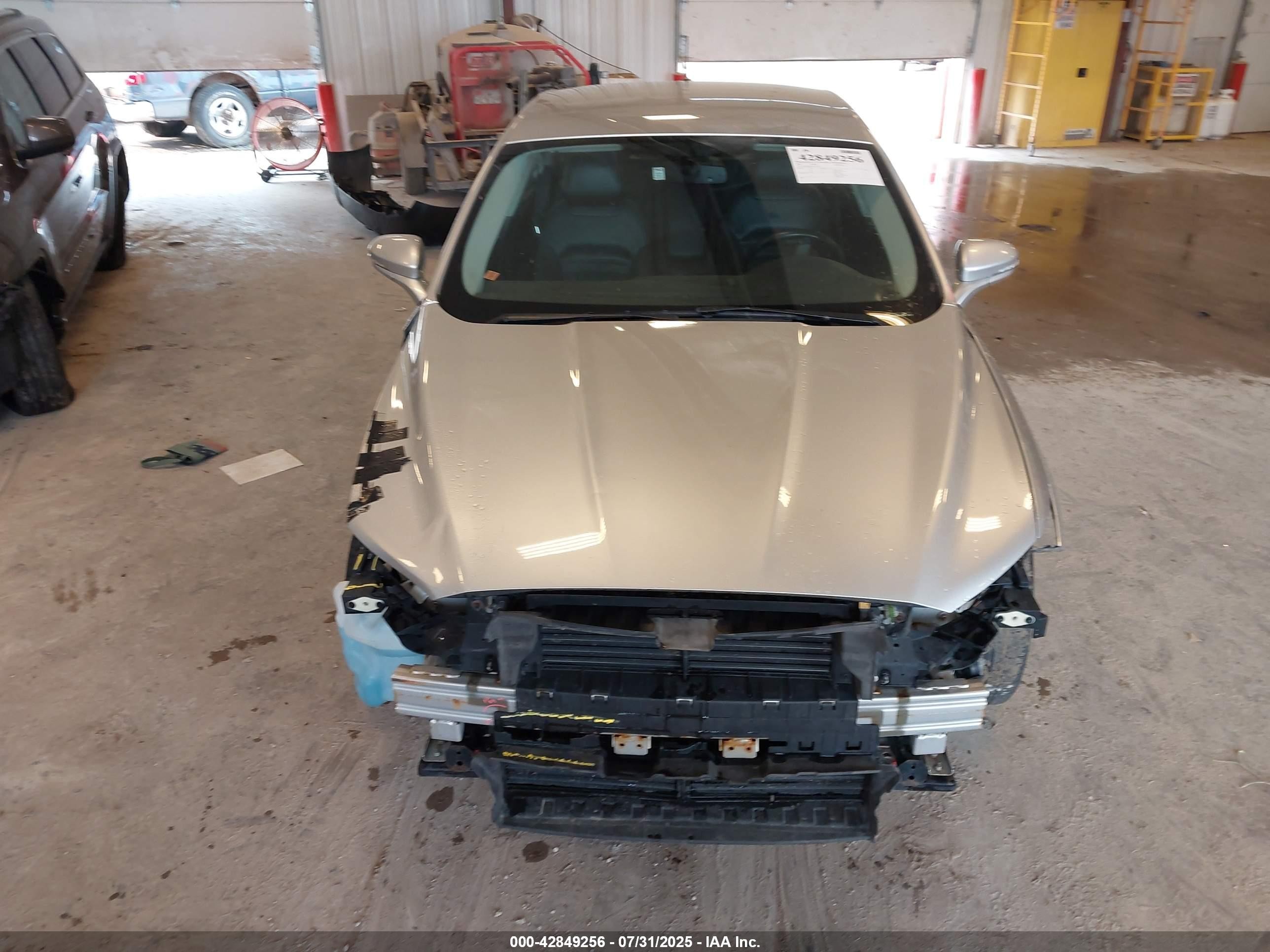 2014 Ford Fusion VIN 3FA6P0HD9ER115738 IAAI salvage auction — Front End, Clear (Michigan), sold $1,850 on 2025-09-09 (photo 6)