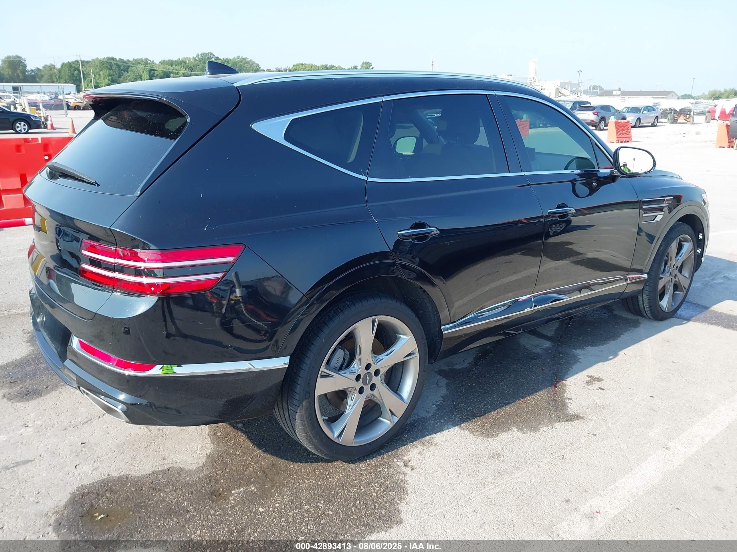 2024 Genesis Gv80 VIN KMUHBDSB8RU198199 IAAI salvage auction — Front End, Salvage (Missouri), sold $35,550 on 2025-10-14 (photo 4)