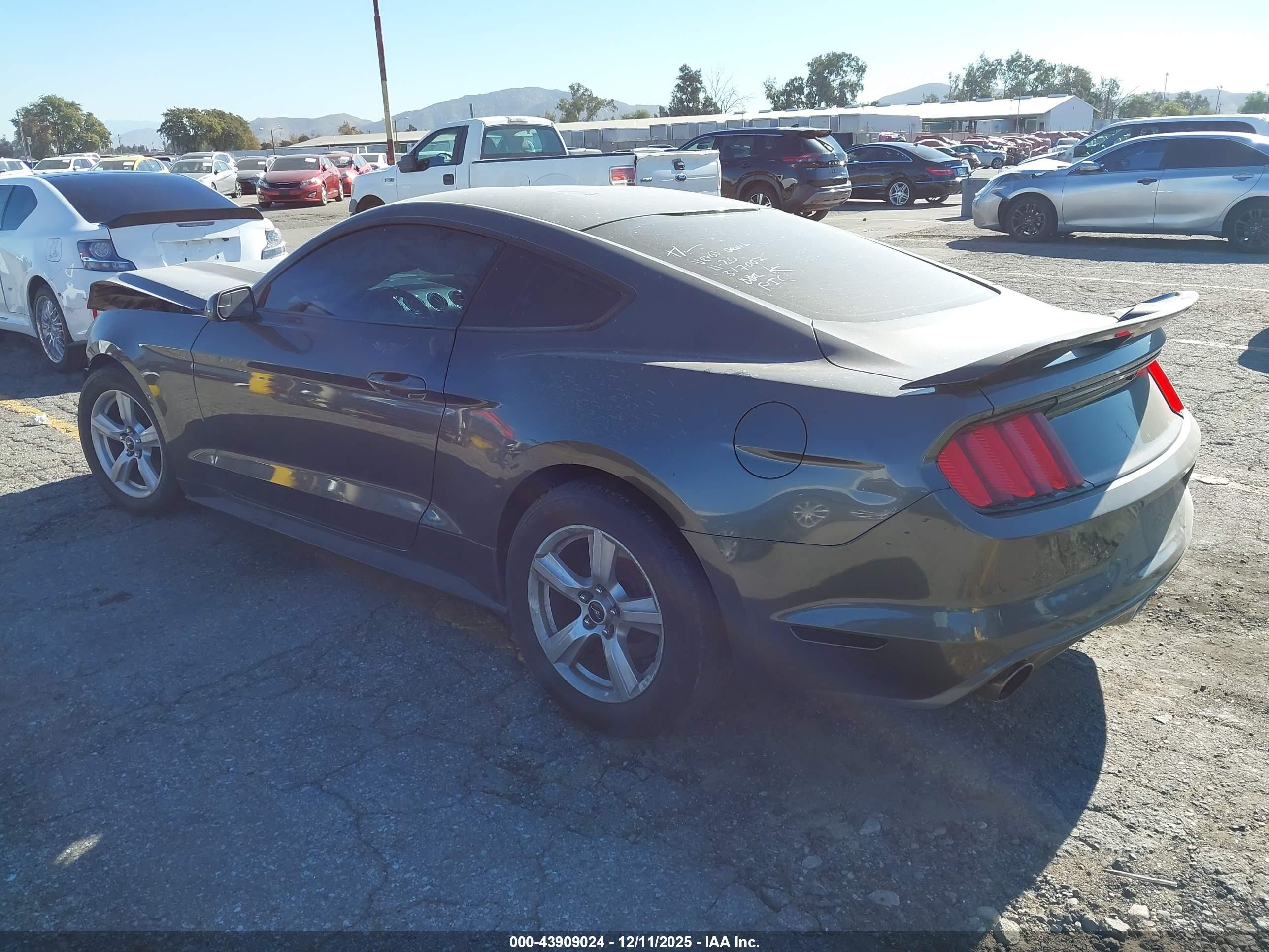 2017 Ford Mustang VIN 1FA6P8AM5H5317007 IAAI salvage auction — Front End, Salvage (Texas), sold $1,450 on 2026-07-07 (photo 3)