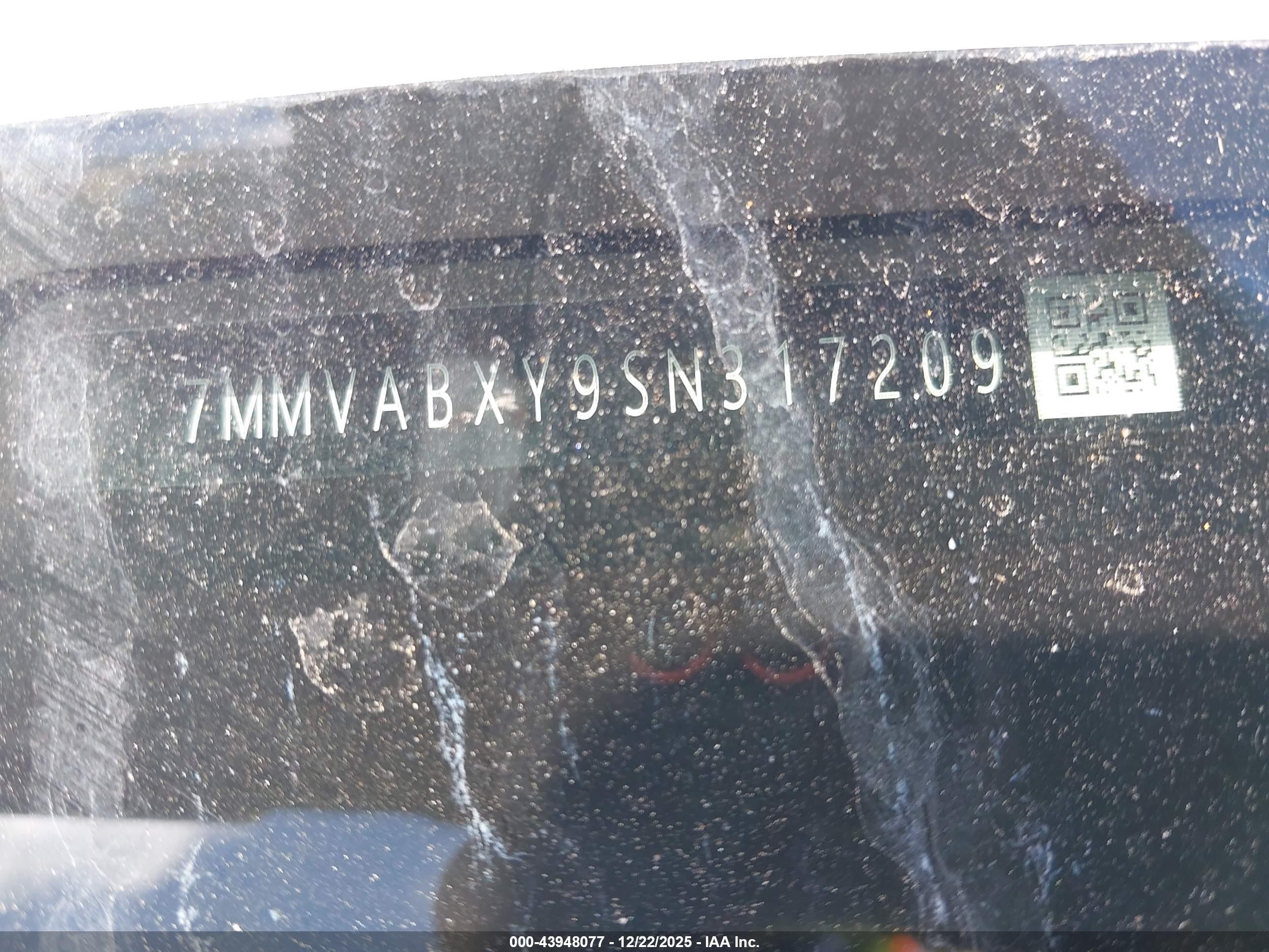 2025 Mazda CX-50 VIN 7MMVABXY9SN317209 IAAI salvage auction — Side, Rebuildable (Florida), sold $11,100 on 2026-07-10 (photo 9)