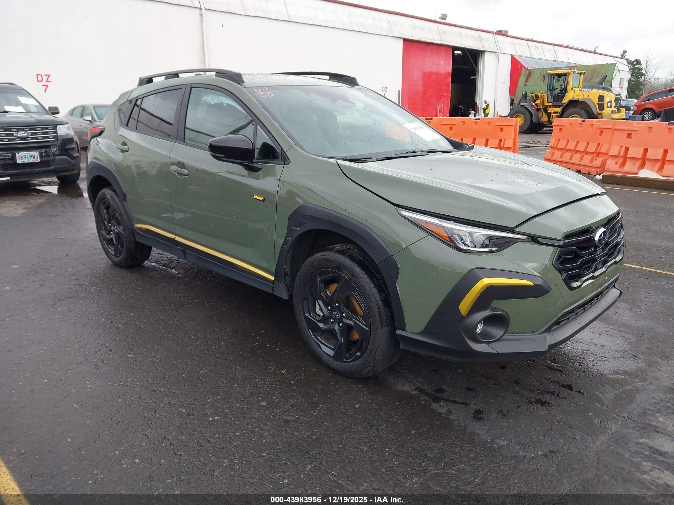 2024 Subaru Crosstrek VIN 4S4GUHF6XR3815956 — IAAI salvage auction photo