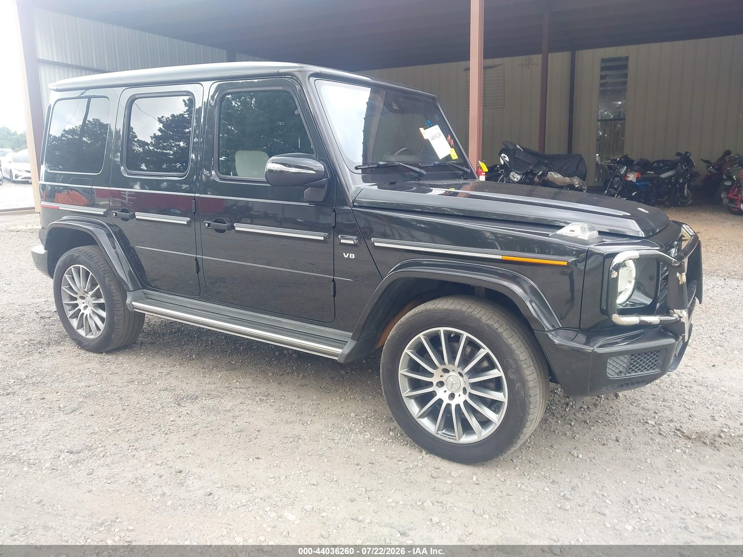 2021 Mercedes-Benz G-Class VIN W1NYC6BJ4MX392148 — IAAI salvage auction photo