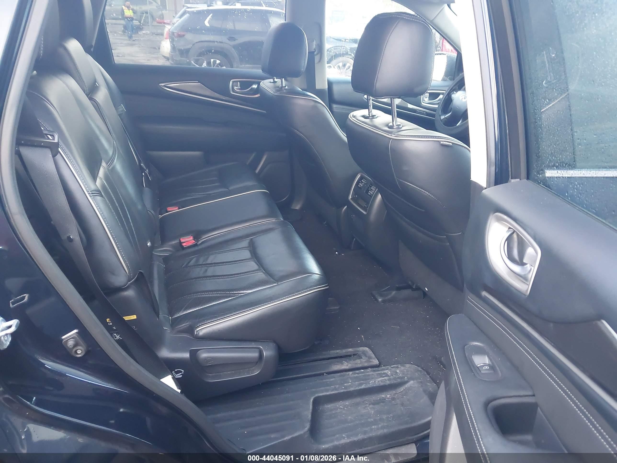 2017 Infiniti QX60 VIN 5N1DL0MM5HC509254 IAAI salvage auction — Front End, Salvage (West Virginia), sold $1,950 on 2026-09-12 (photo 8)