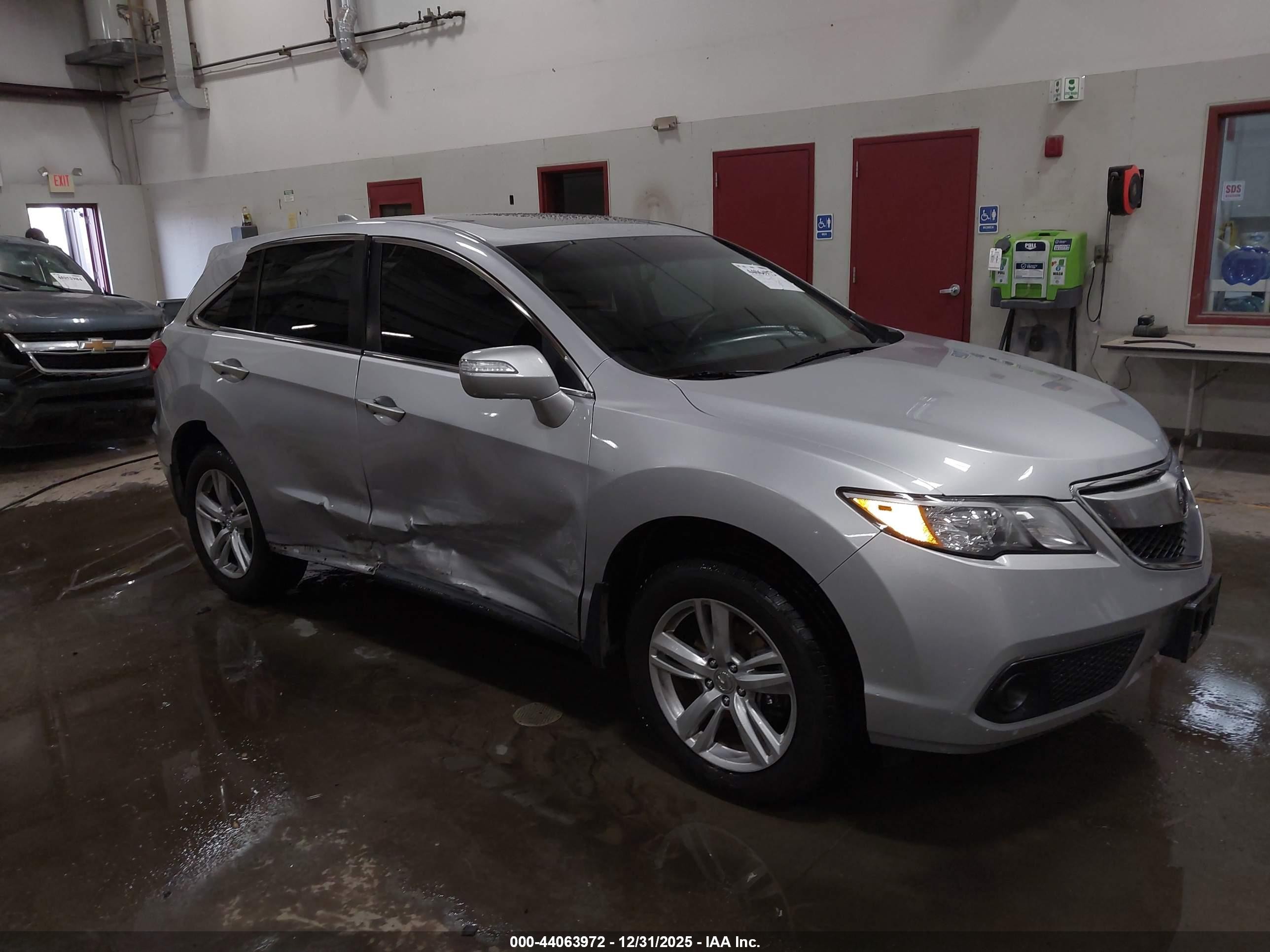 2015 Acura RDX VIN 5J8TB4H39FL008359 IAAI salvage auction — Side, Salvage (Idaho), sold $2,250 on 2026-07-10 (photo 1)