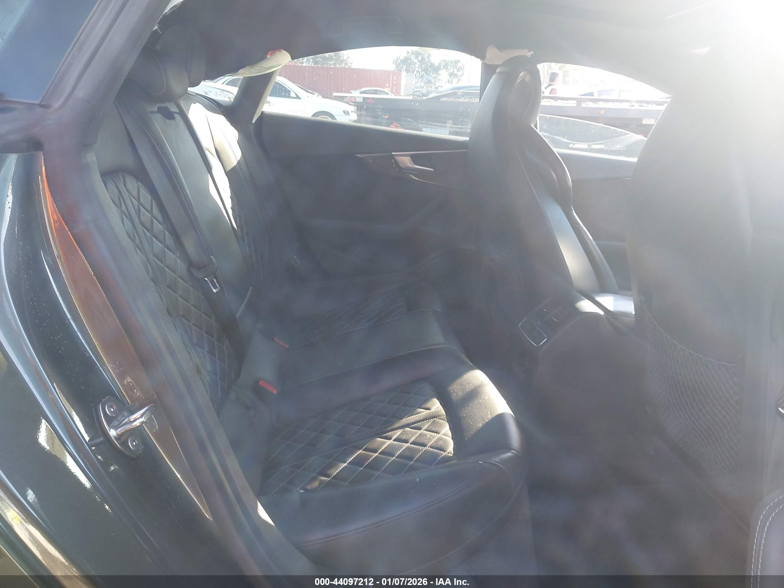 2018 Audi S5 VIN WAUB4CF51JA110064 IAAI salvage auction — Front End, Salvage (California), sold $13,100 on 2026-03-14 (photo 8)
