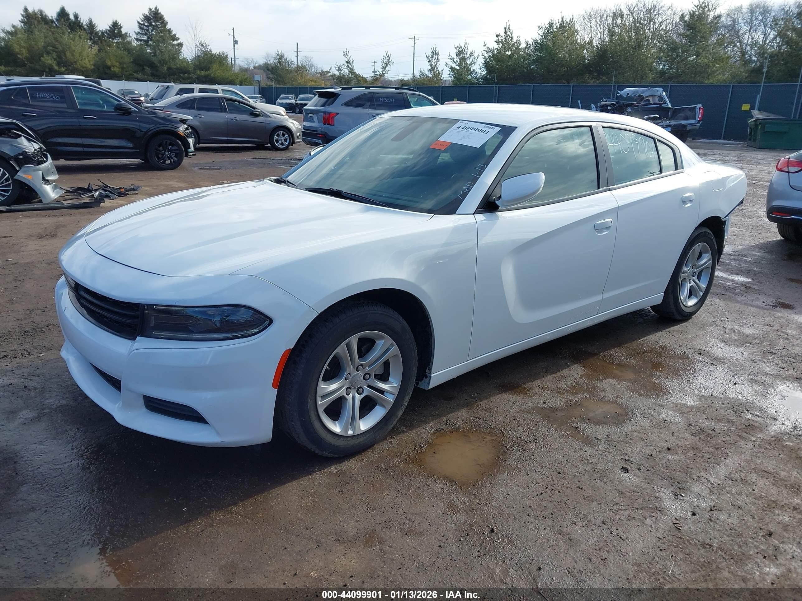 2022 Dodge Charger VIN 2C3CDXBG4NH149541 IAAI salvage auction — Rear End, Salvage (Indiana), sold $5,750 on 2026-07-07 (photo 2)