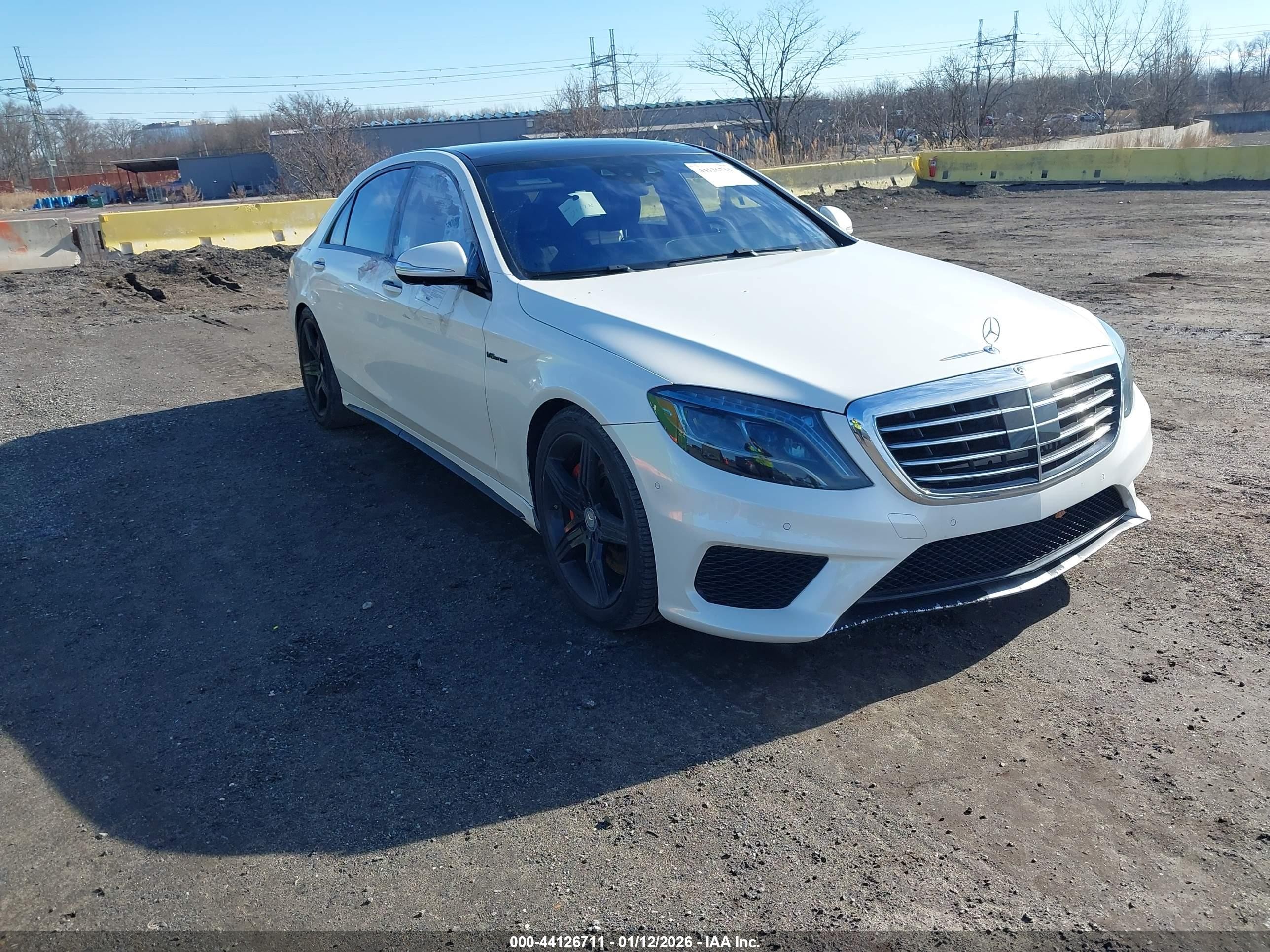 2014 Mercedes-Benz S-Class VIN WDDUG7JB2EA048337 — IAAI salvage auction photo
