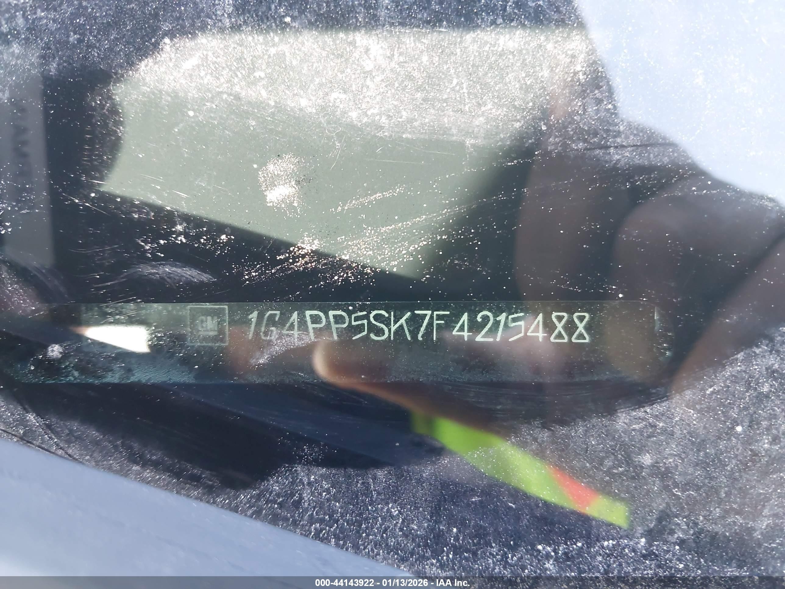 2015 Buick Verano VIN 1G4PP5SK7F4215488 IAAI salvage auction — Side, Salvage (New Hampshire), sold $300 on 2026-10-21 (photo 9)
